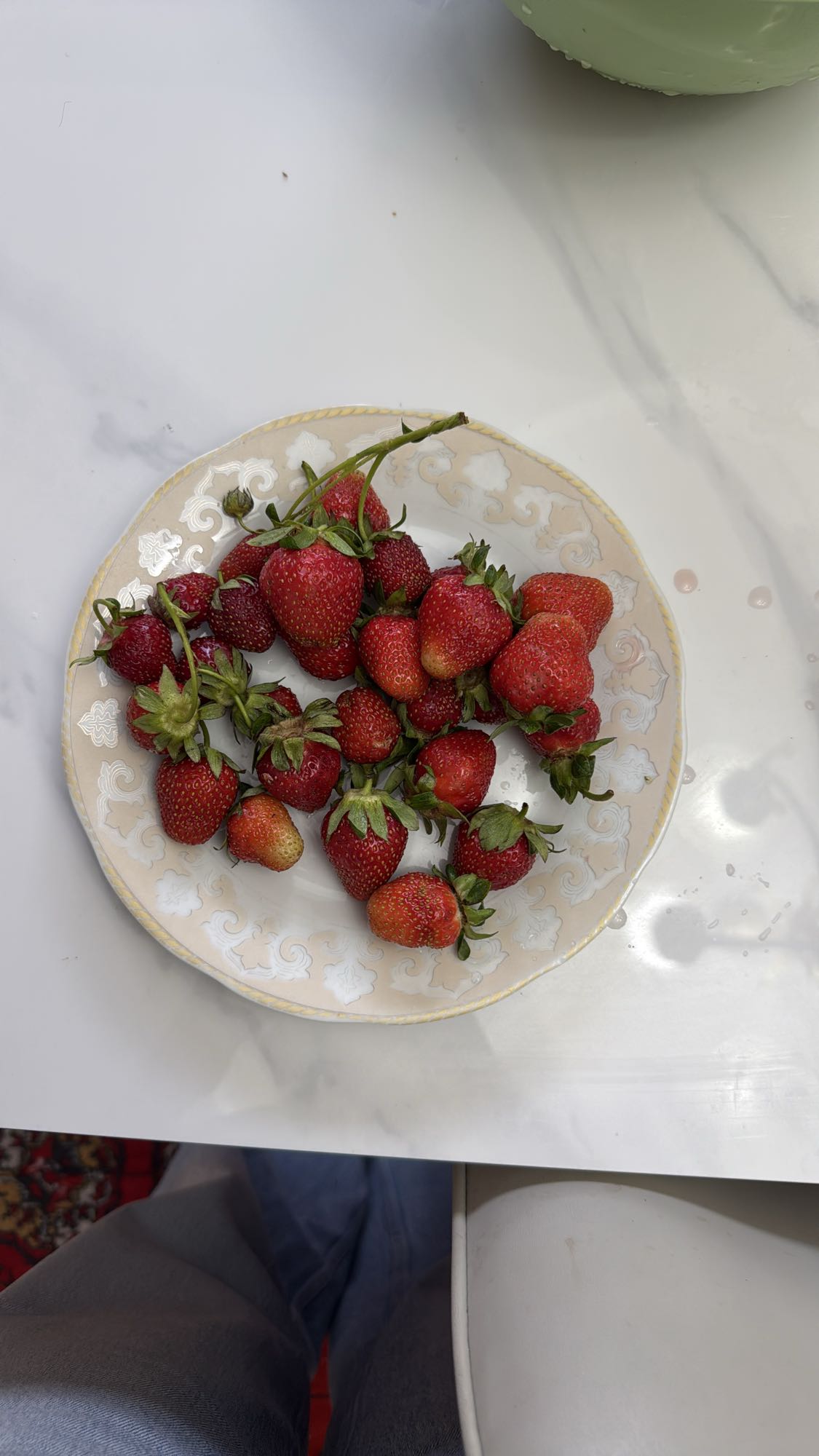 Тарелка клубники