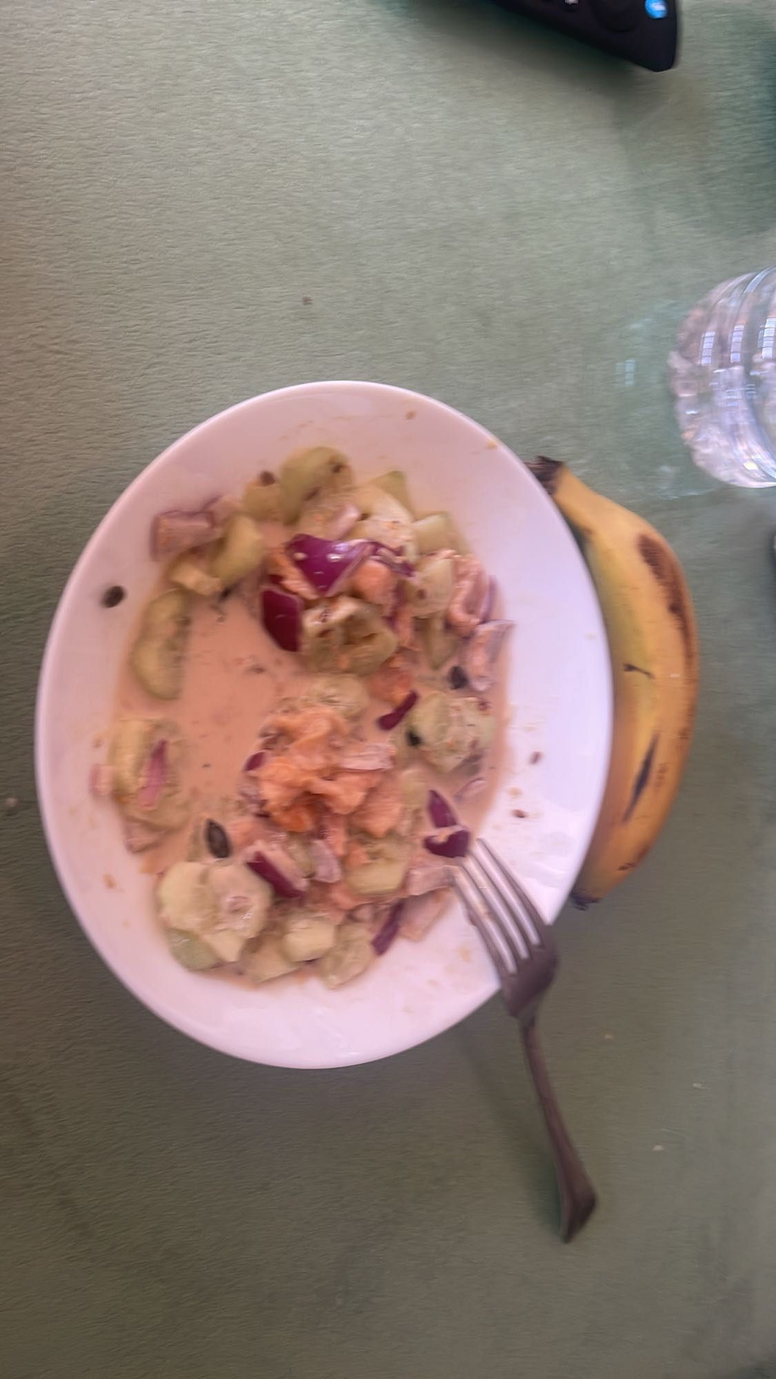 Ensalada con plátano