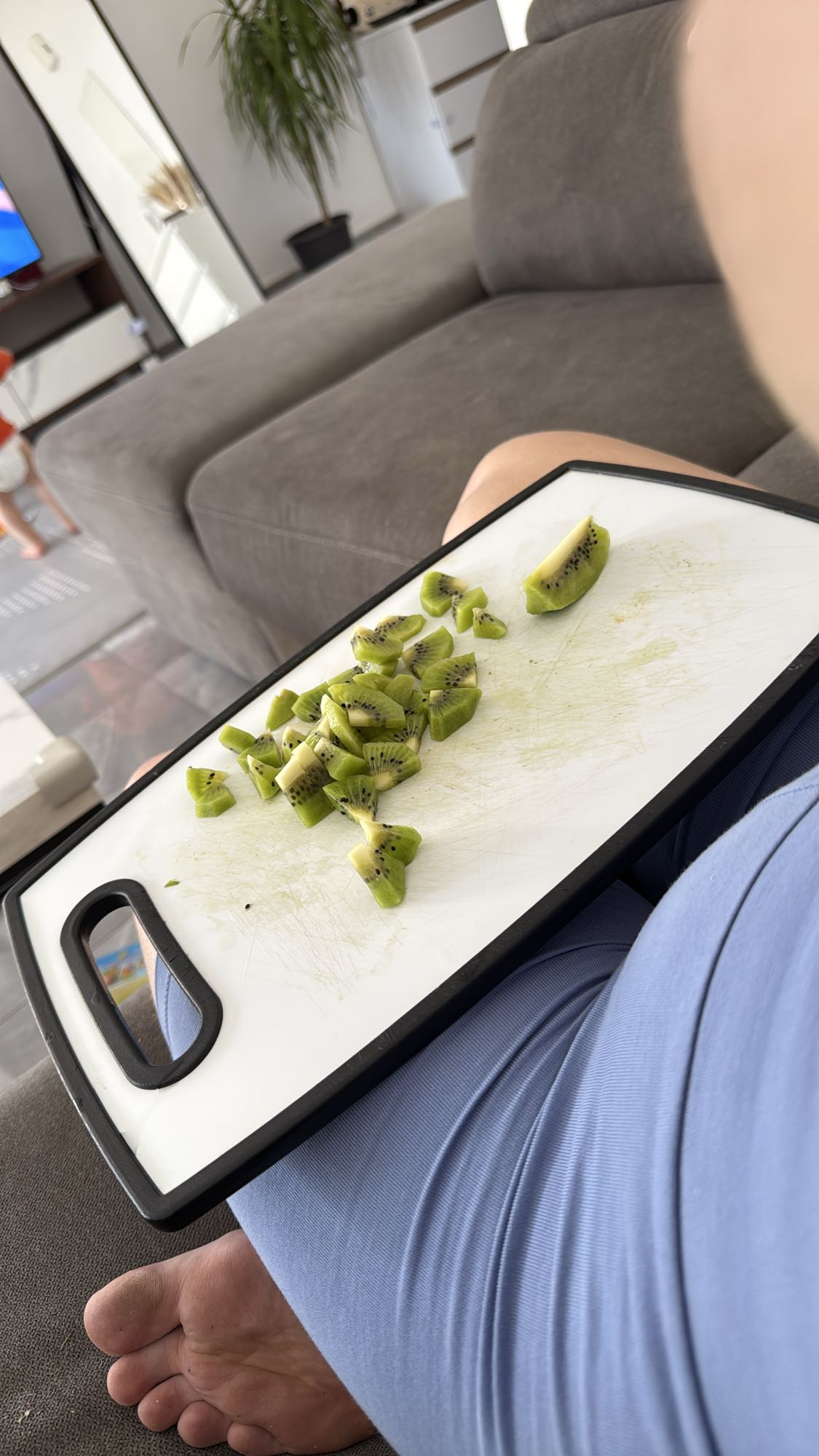 Нарезанный киви