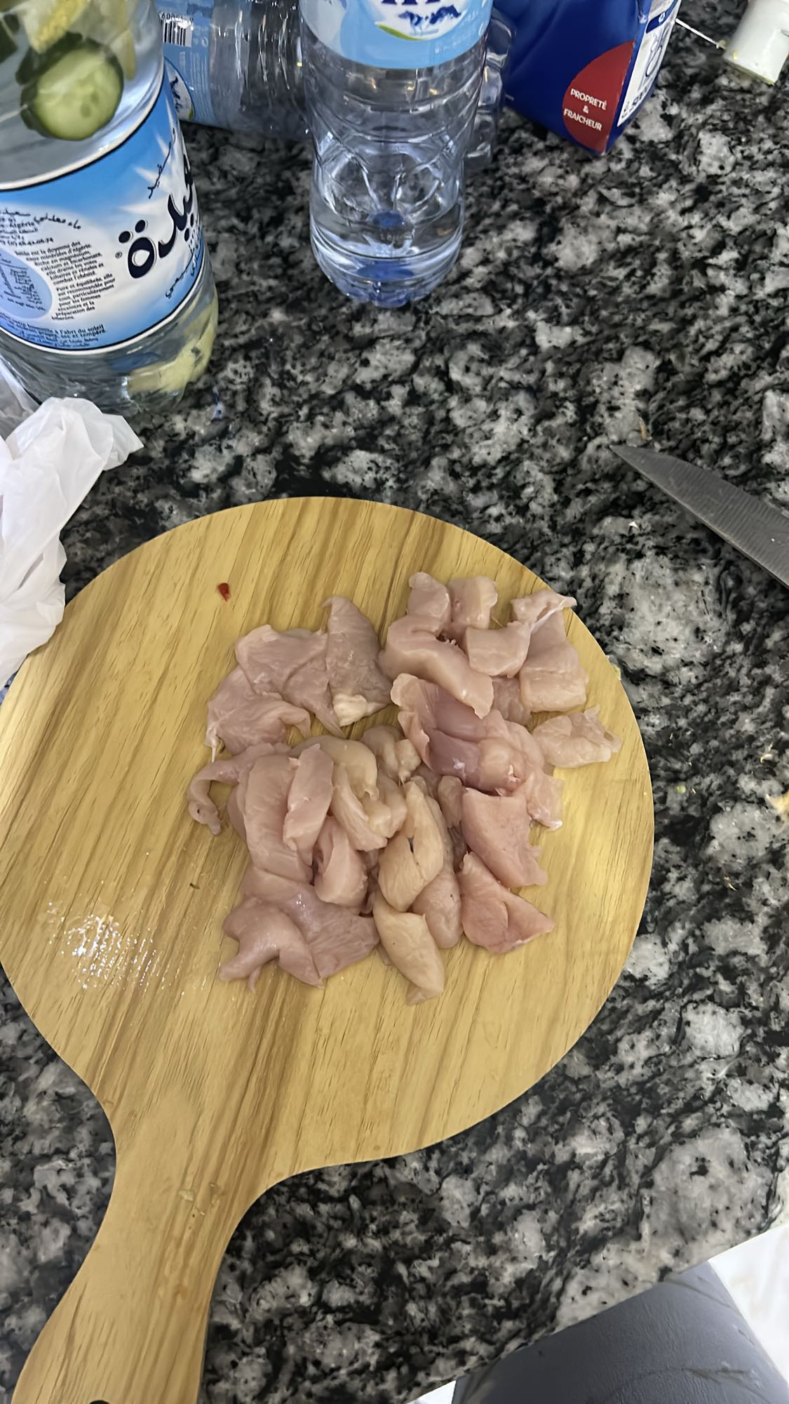 Raw Chicken Prep