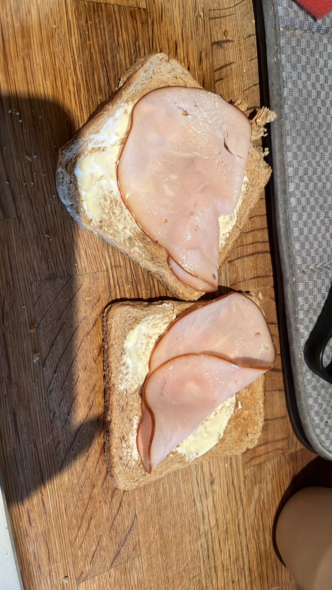 Kalkonmackor med smör