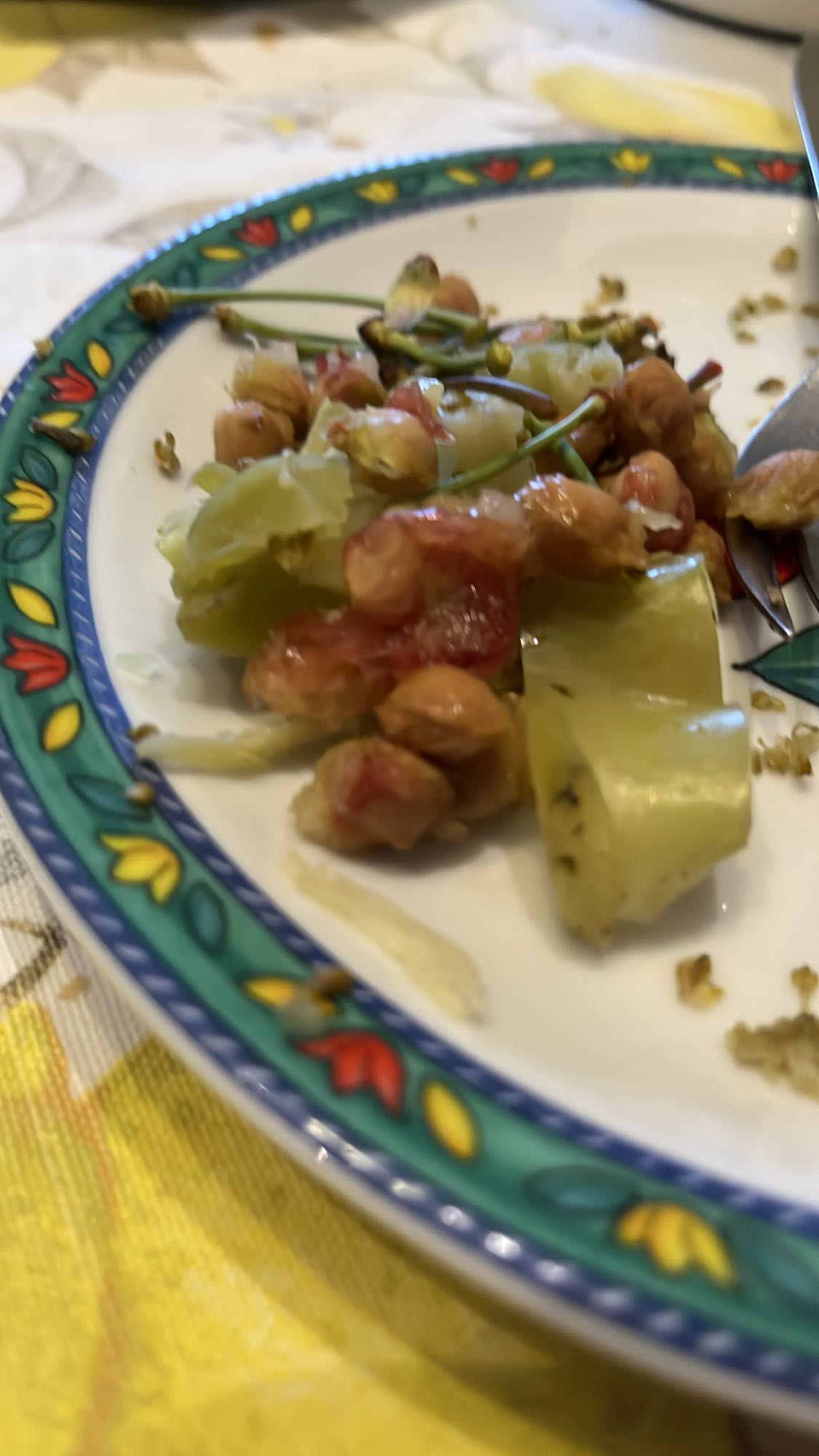 Chickpea Pepper Salad