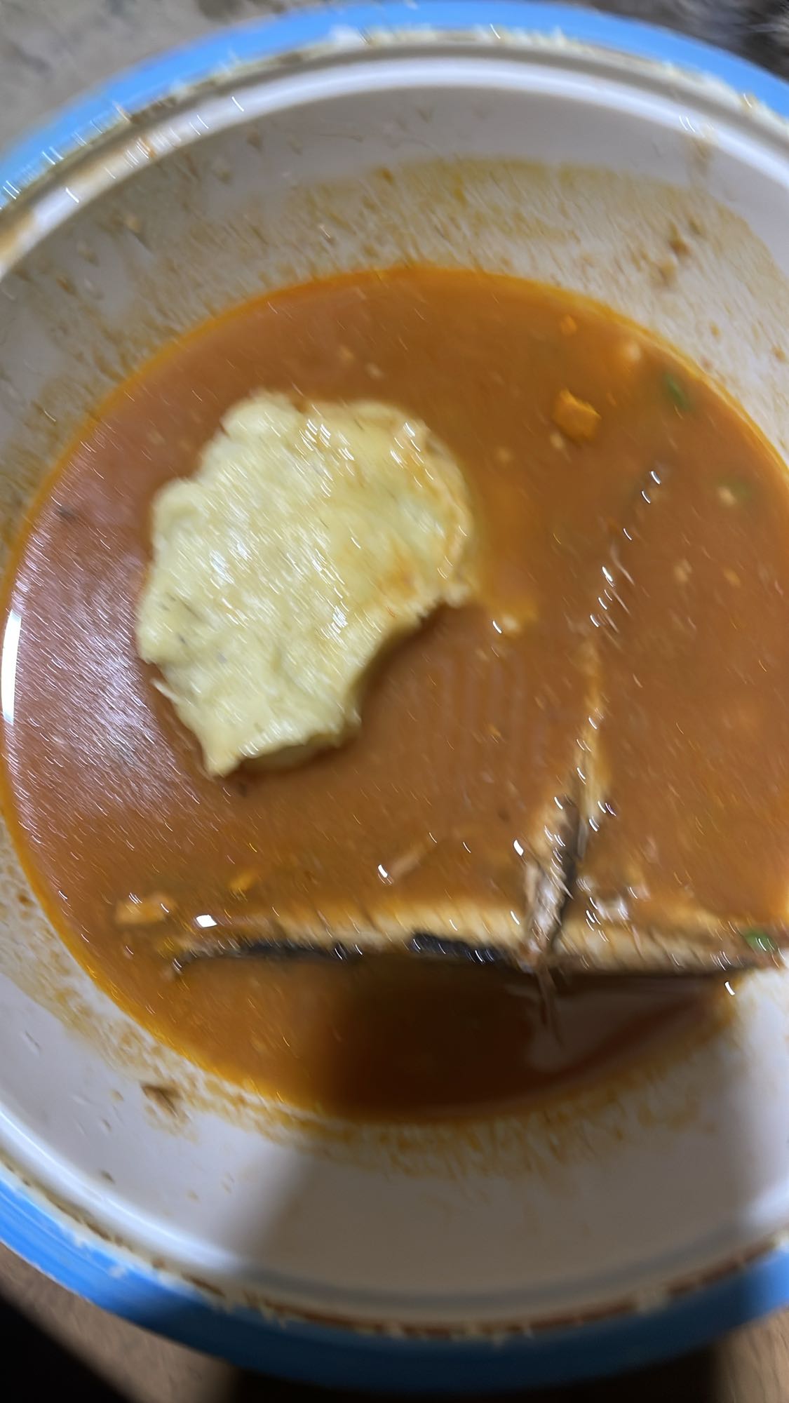 Fish stew with dumpling