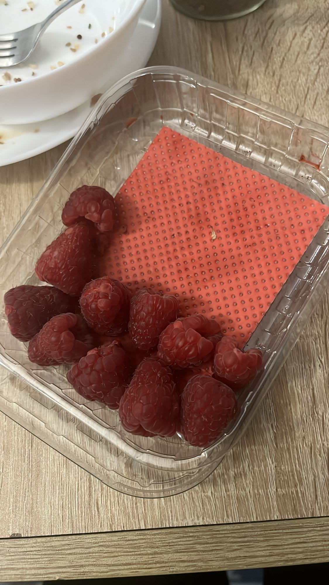 Framboises fraîches