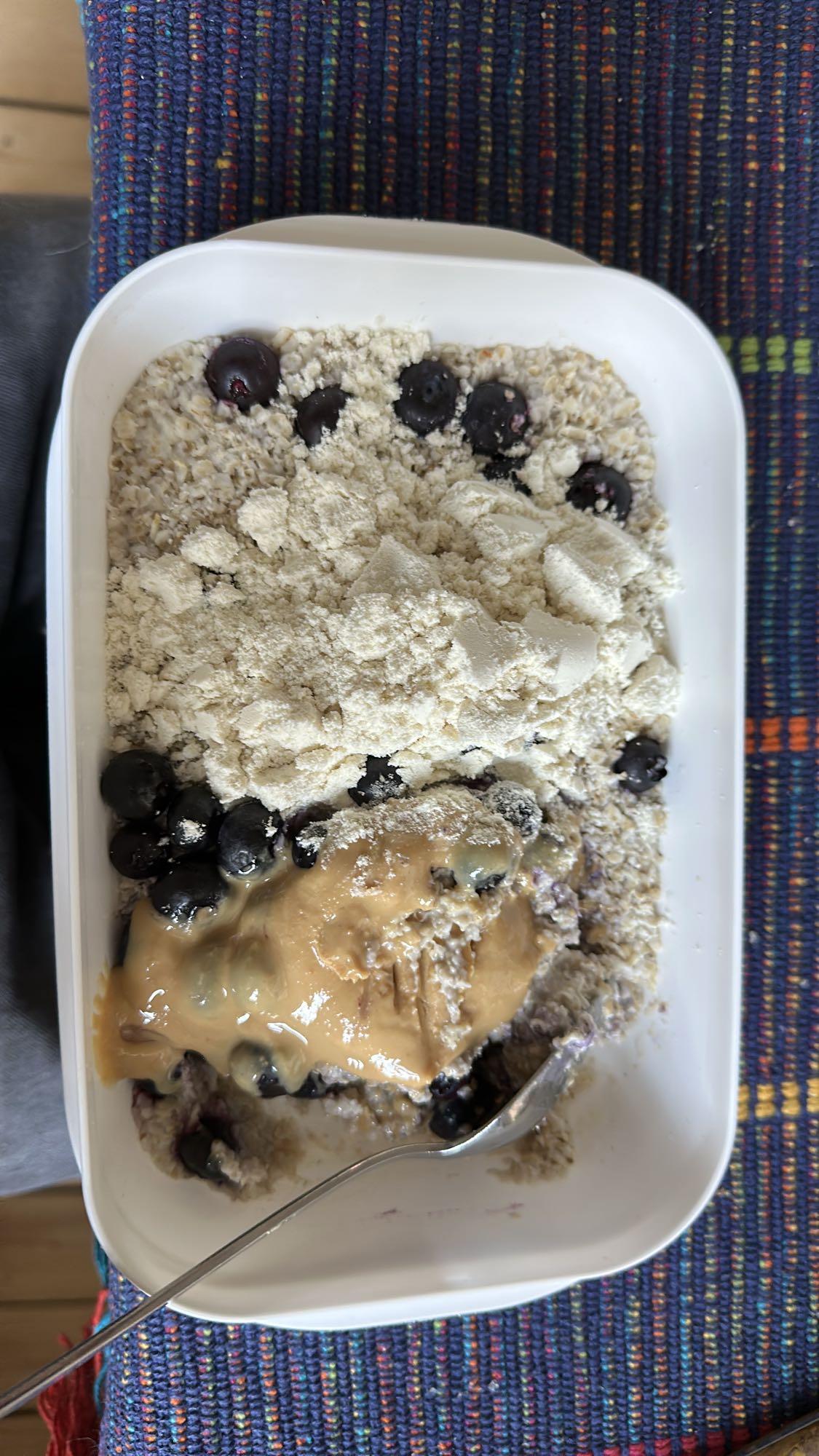 Havregryn med topping