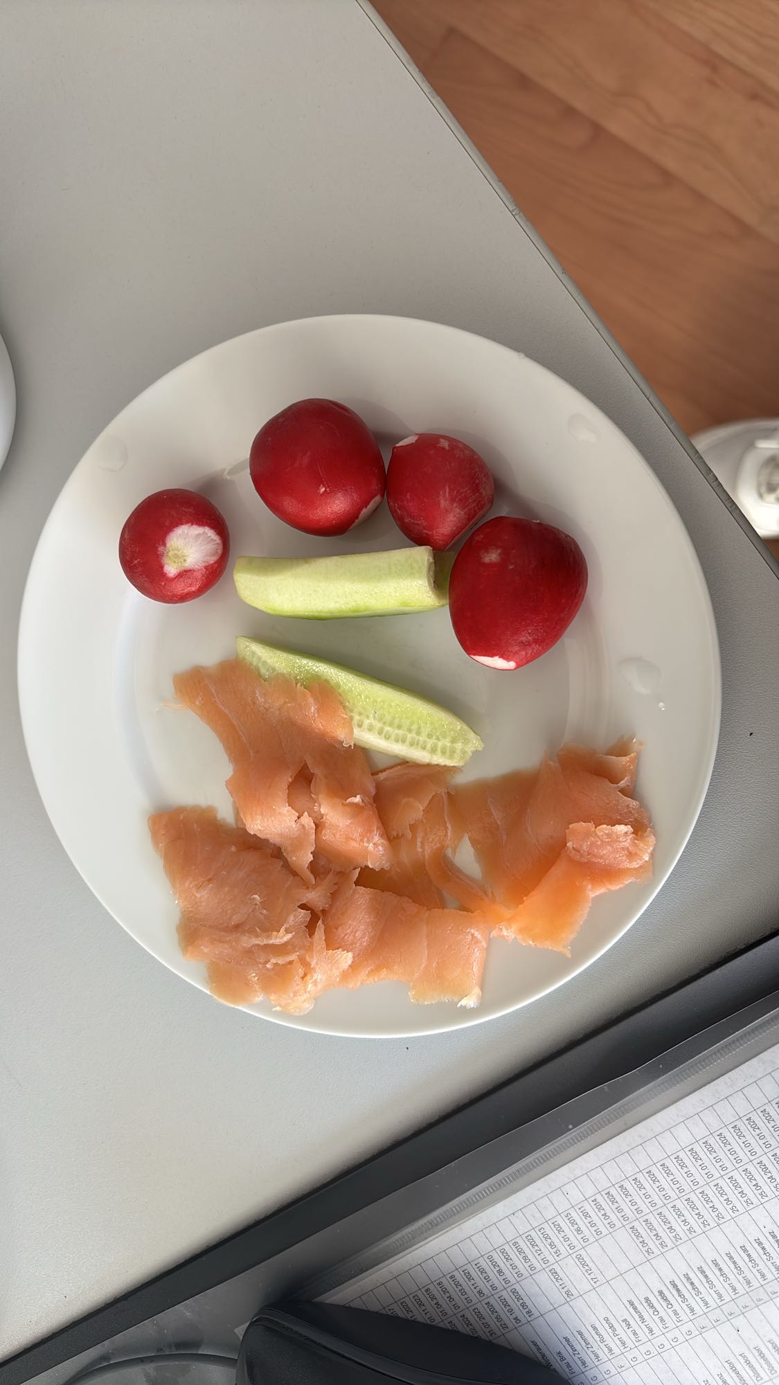 Geräucherter Lachs Snack