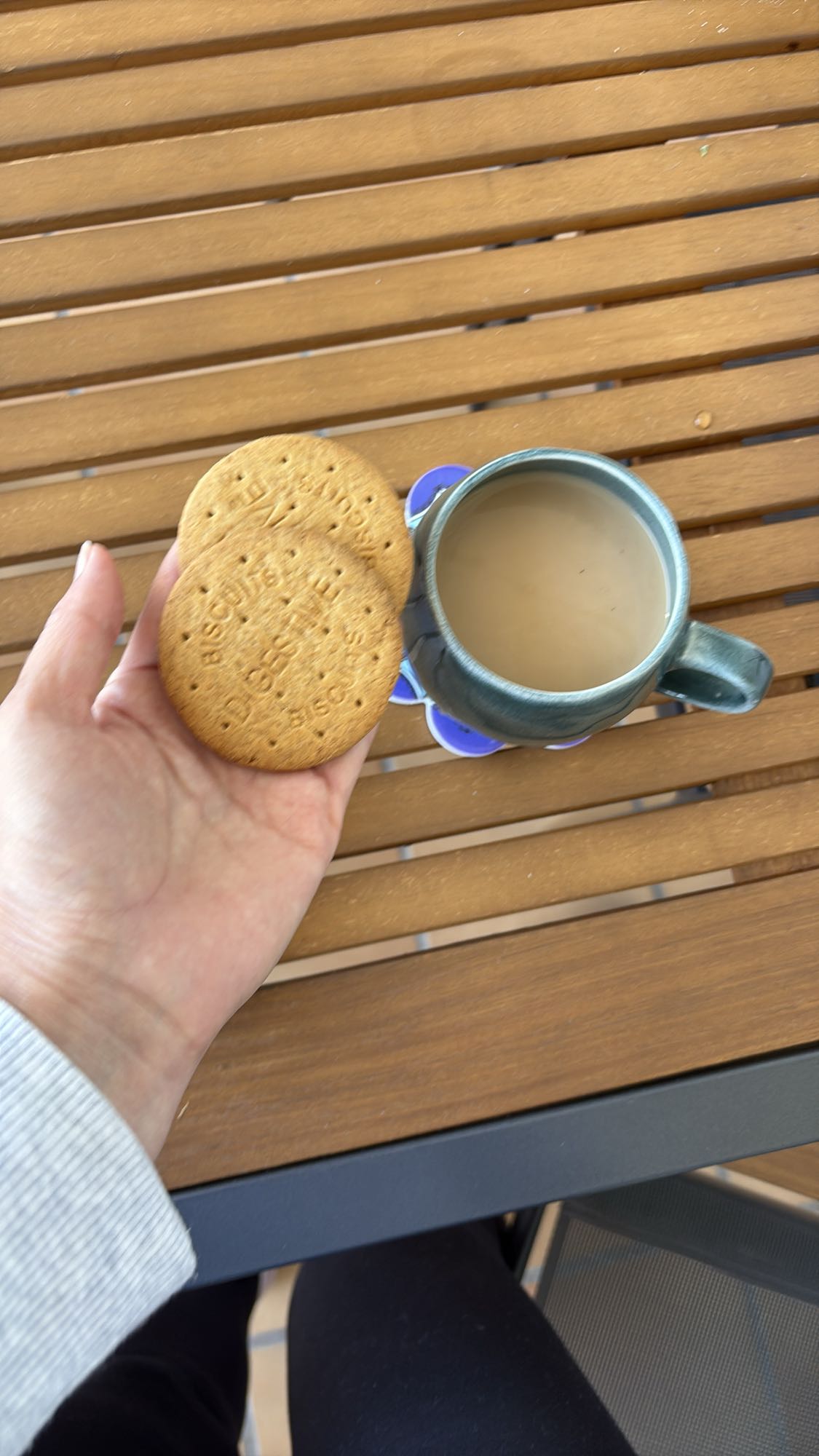 Tea and biscuits