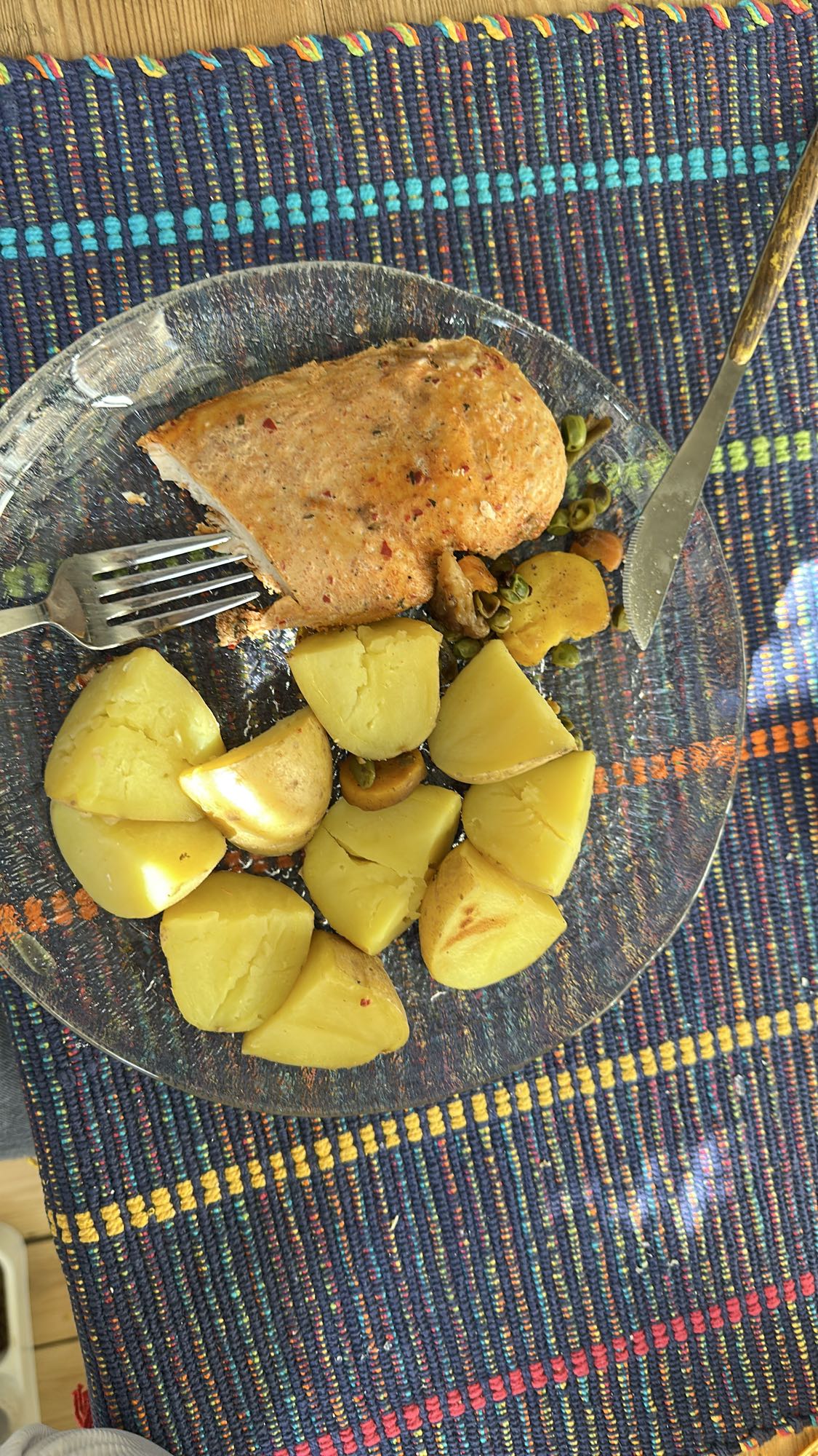 Kyckling med potatis