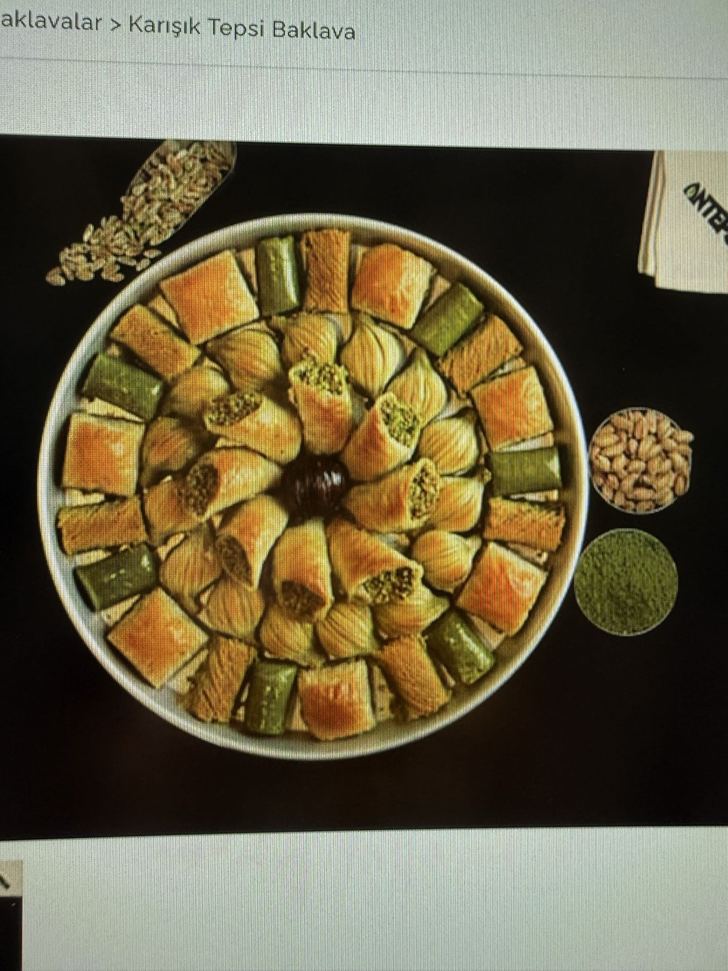 Mixed Baklava Platter