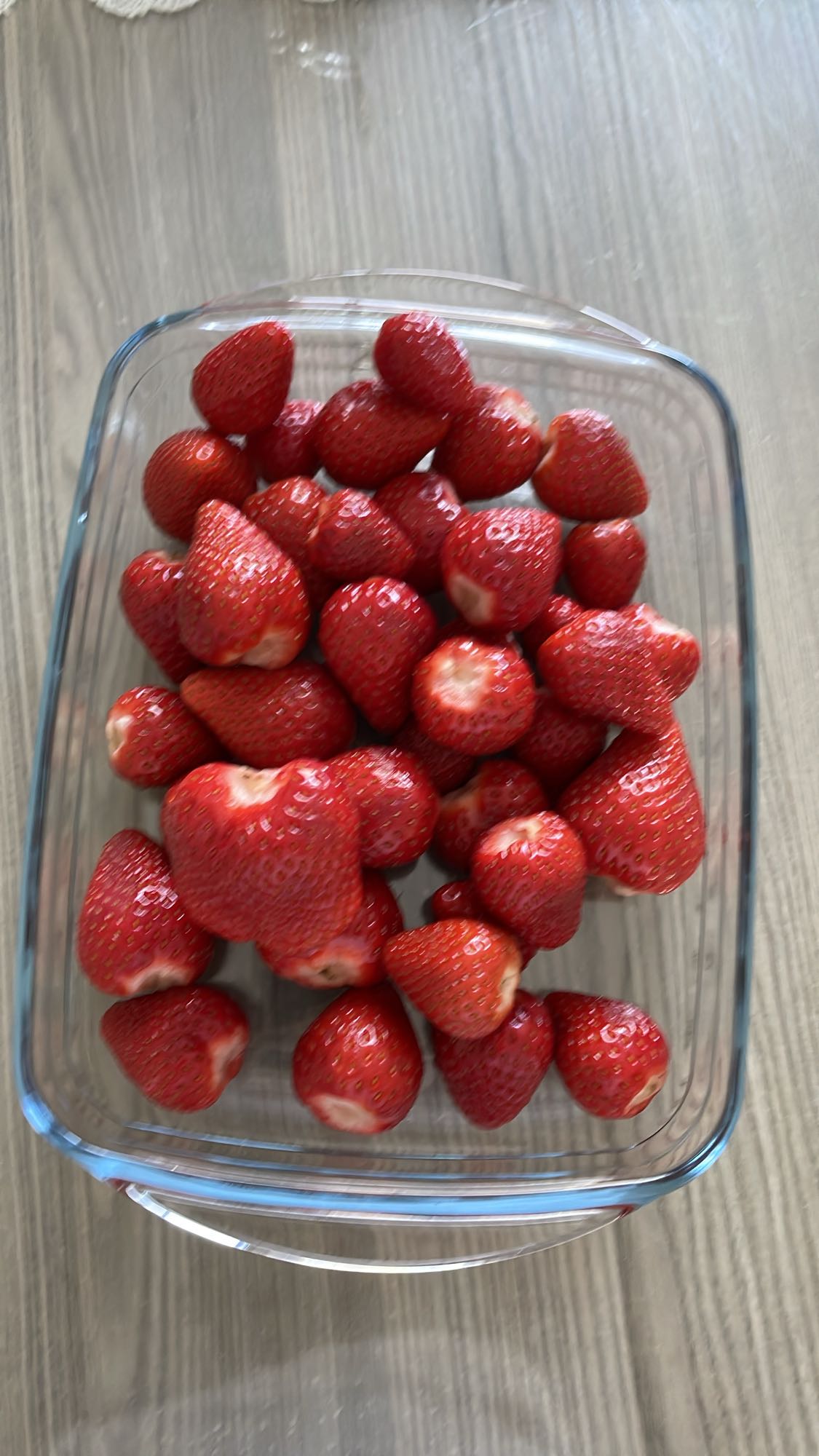 Aardbeien snack