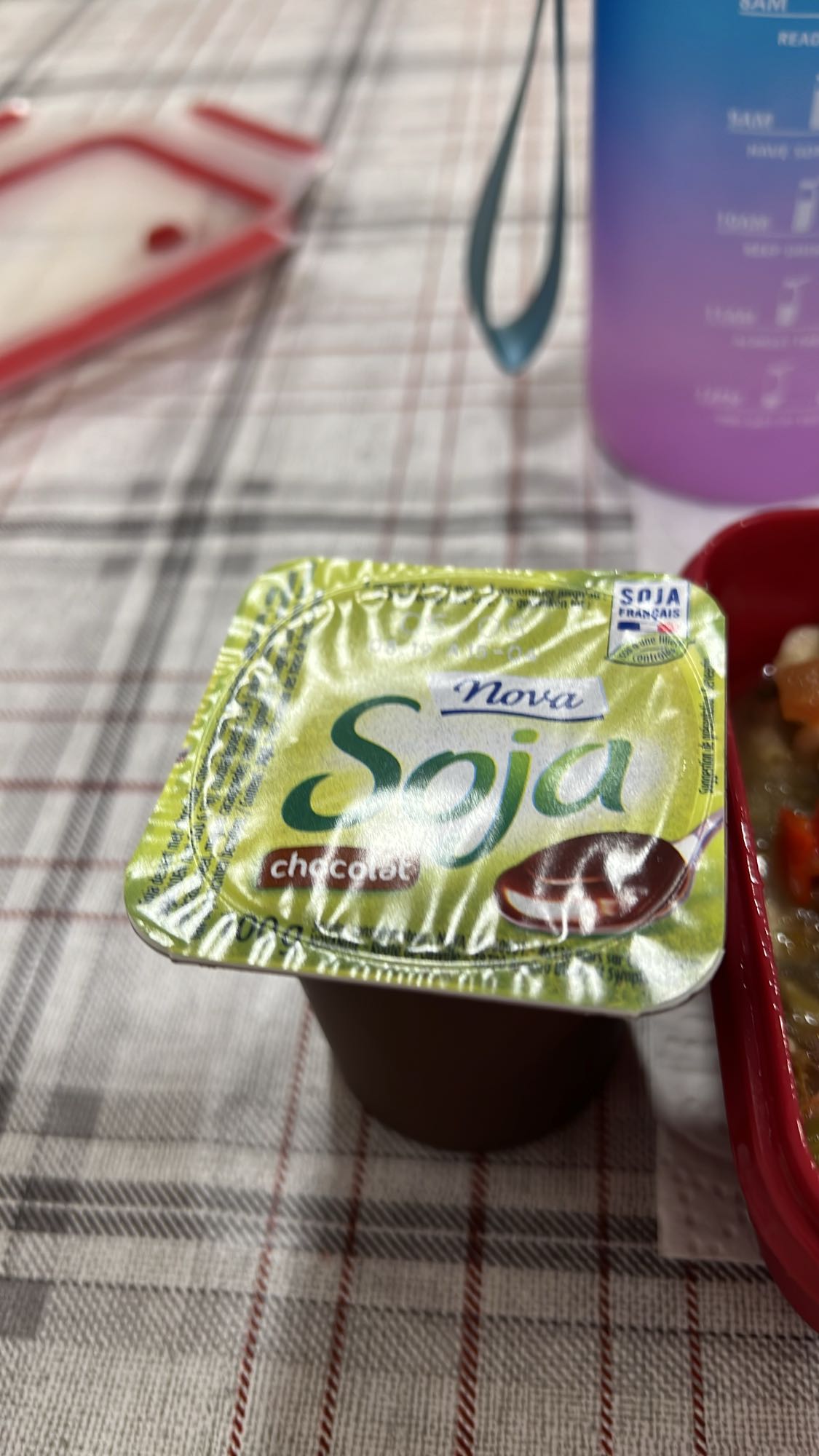 Dessert soja chocolat