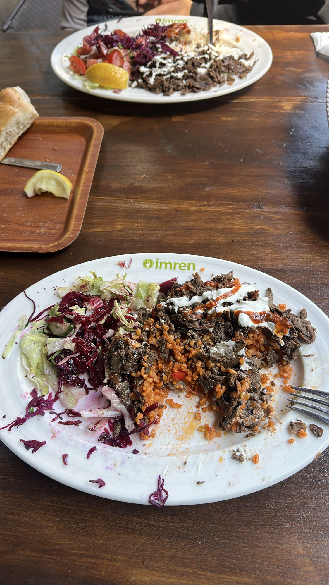 Döner Teller mit Salat