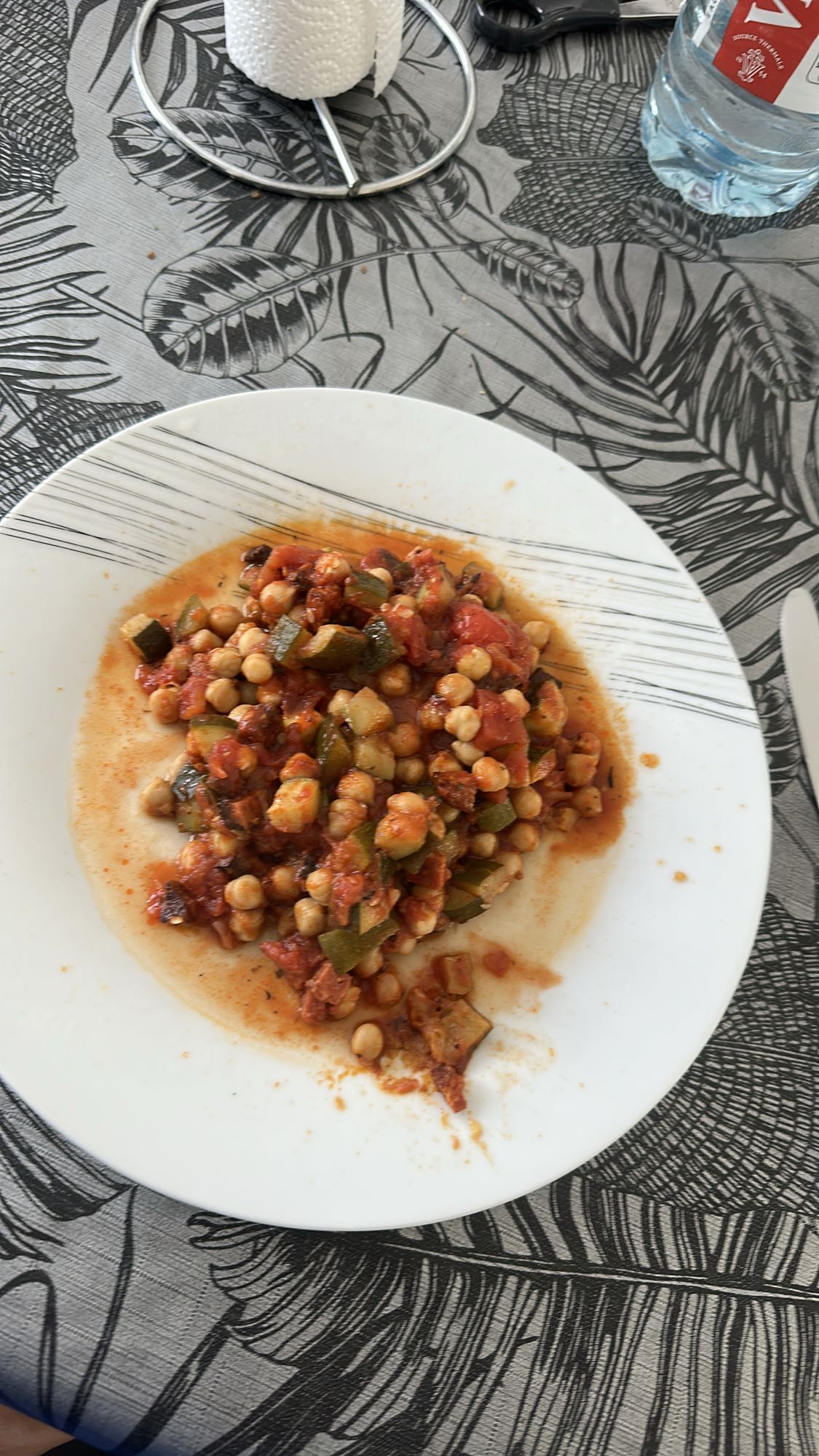 Ragoût pois chiches légumes