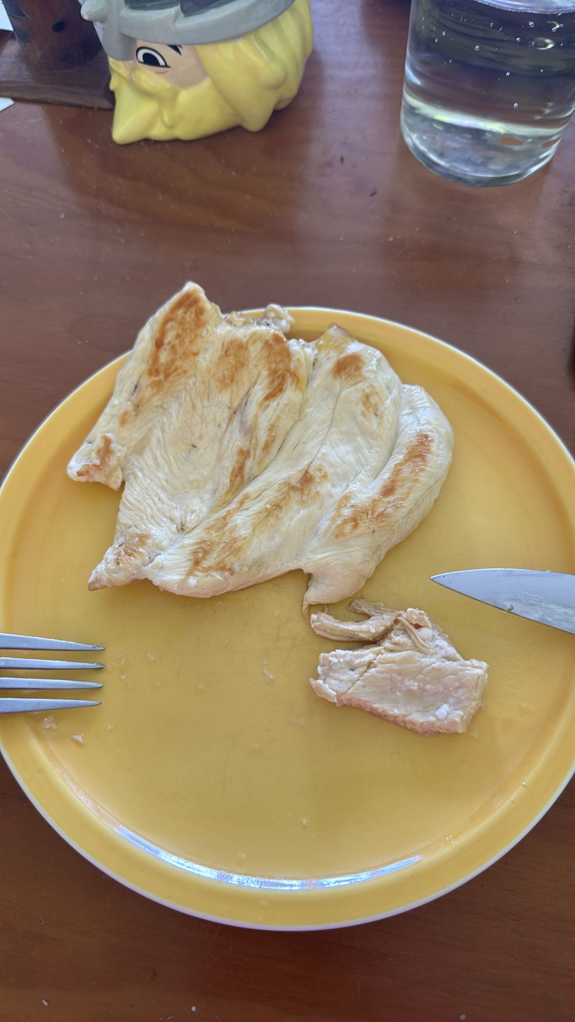 Pechuga de pollo a la plancha