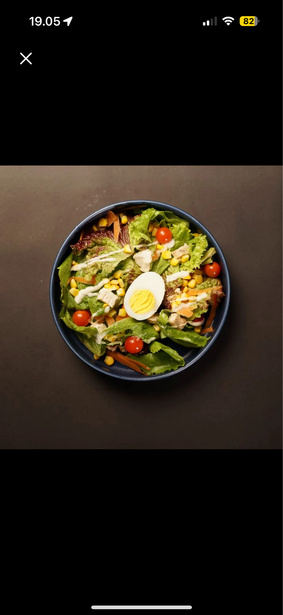 Salad telur dan ayam