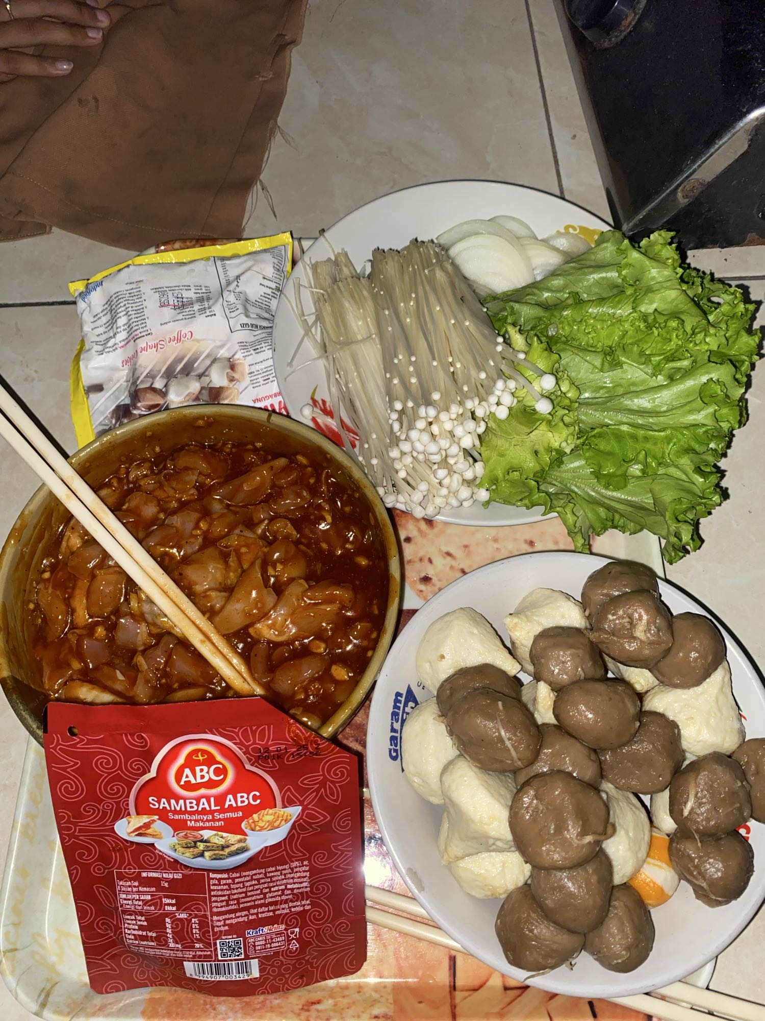 Shabu-shabu sederhana
