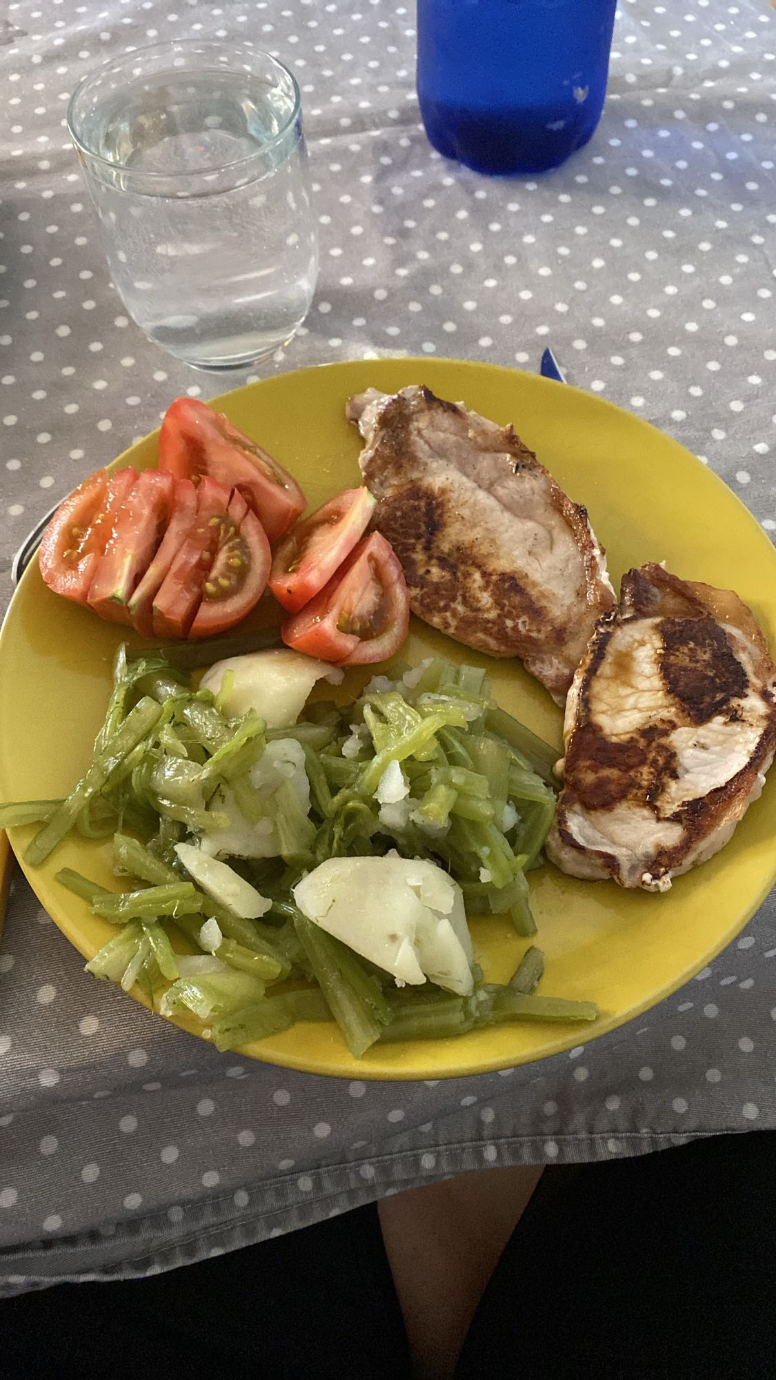 Pechuga con verduras