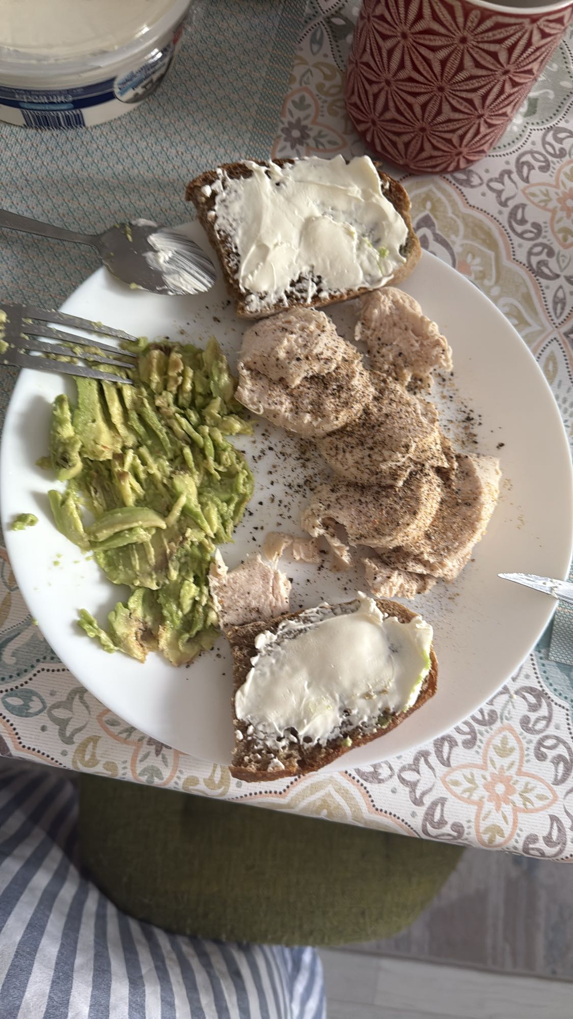 Chicken Avocado Toast