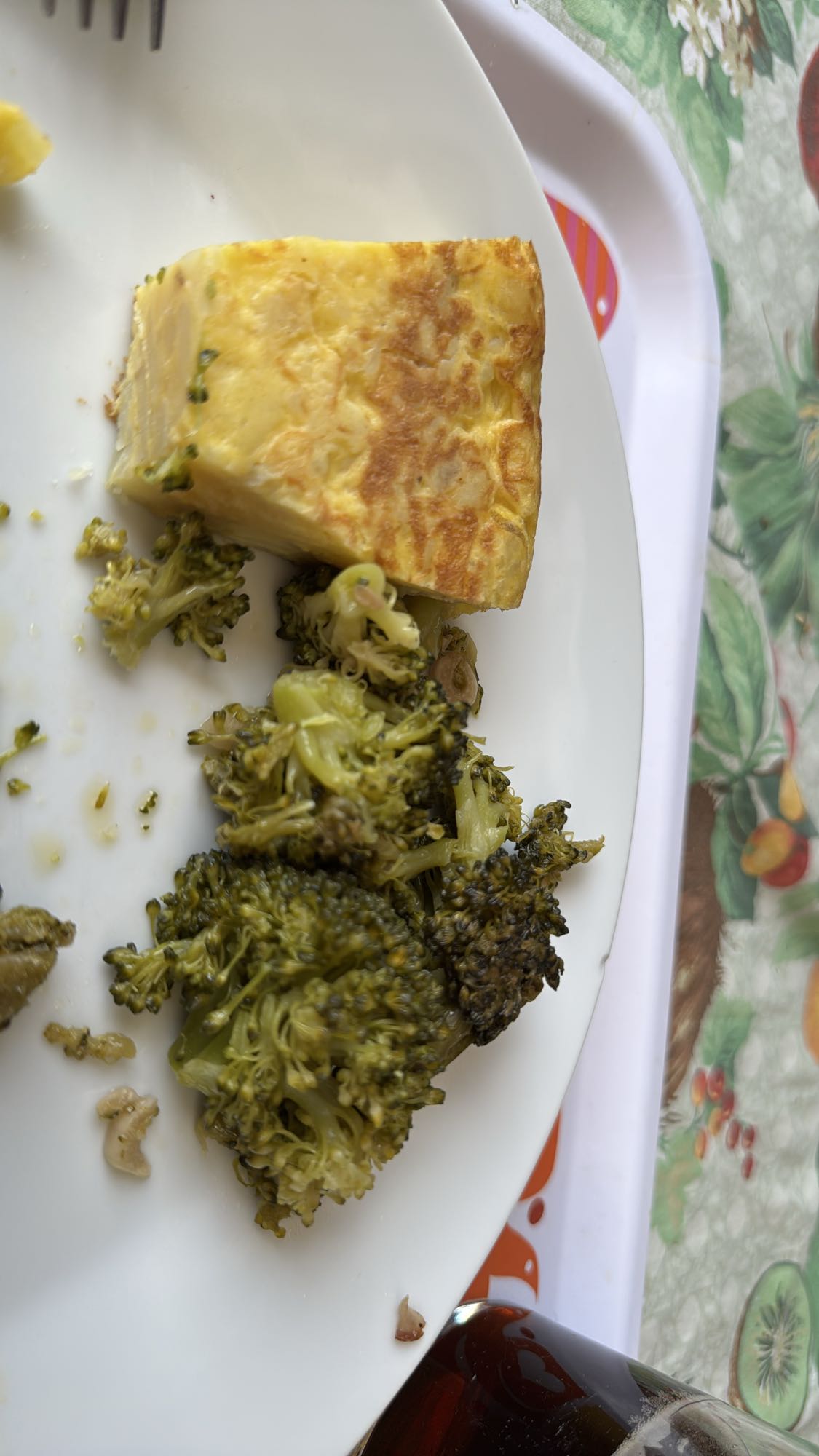 Tortilla con brócoli
