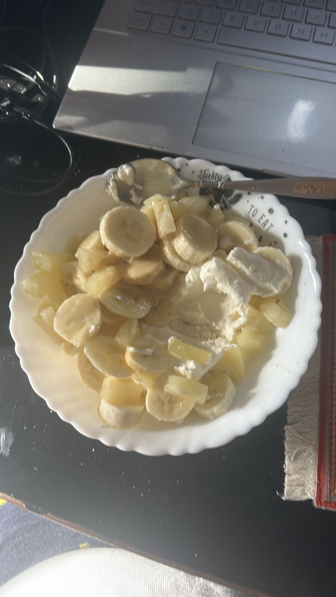 Banana Yogurt Tvorog Bowl