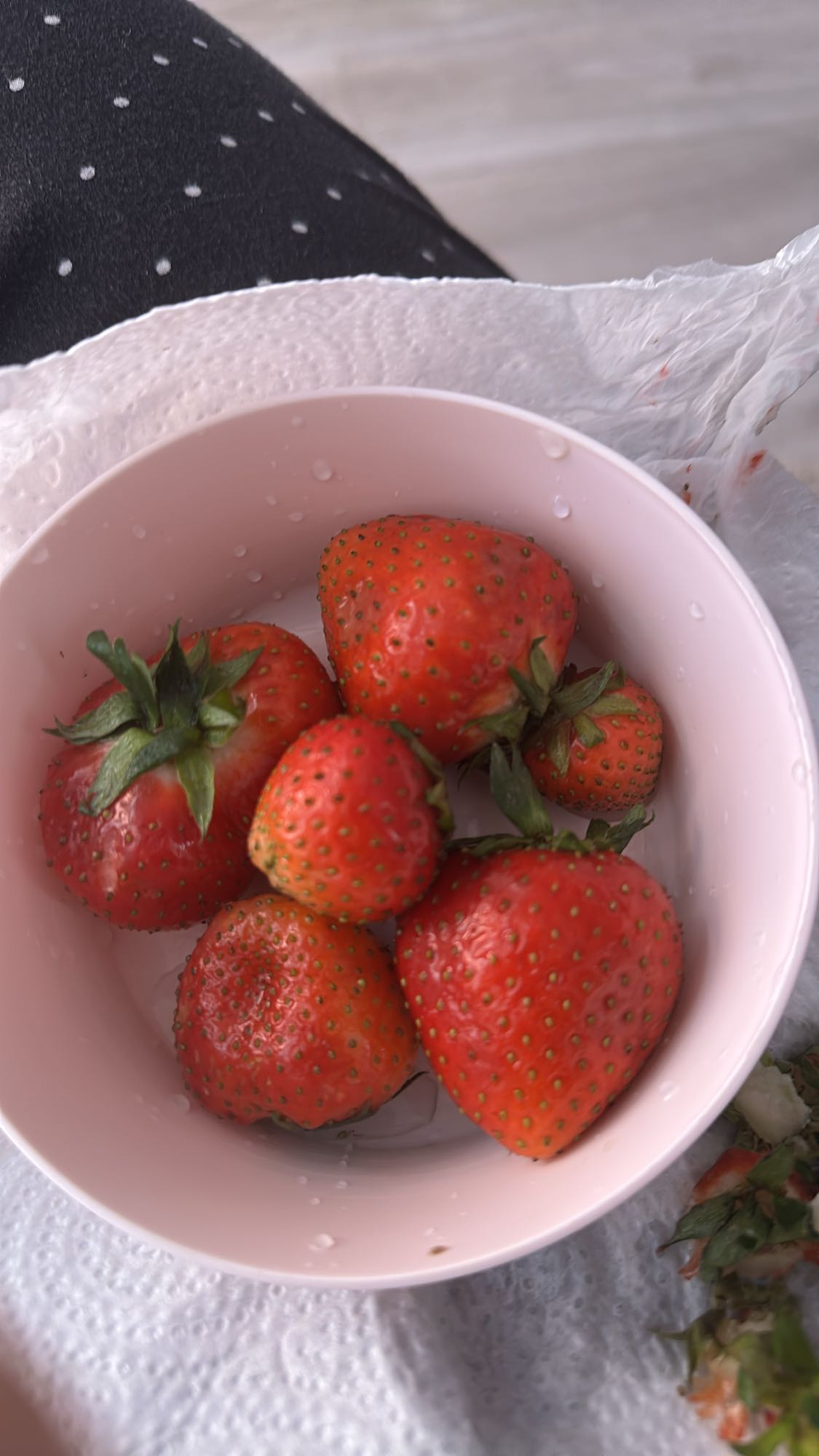 Truskawki w miseczce