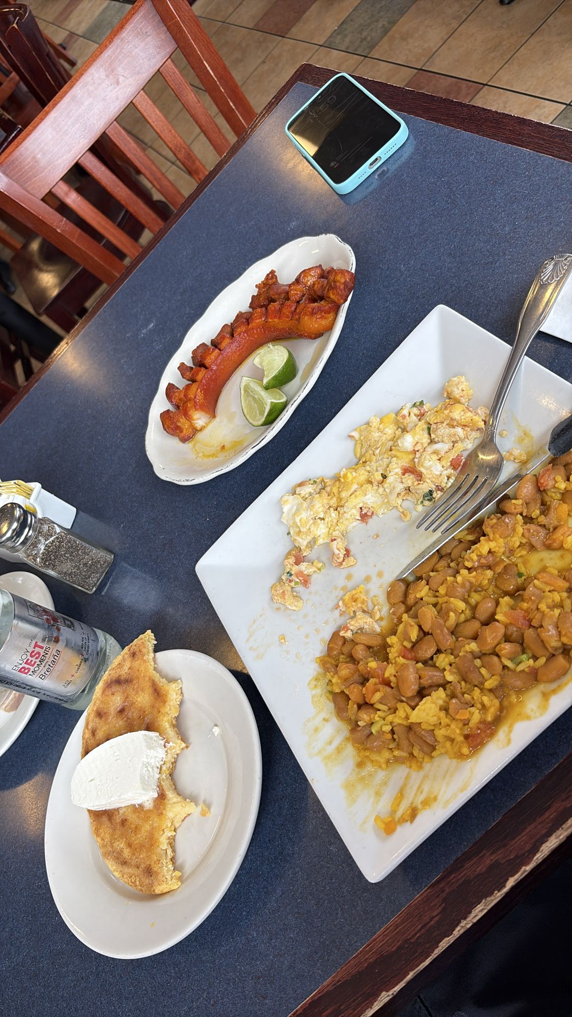 Latin breakfast platter