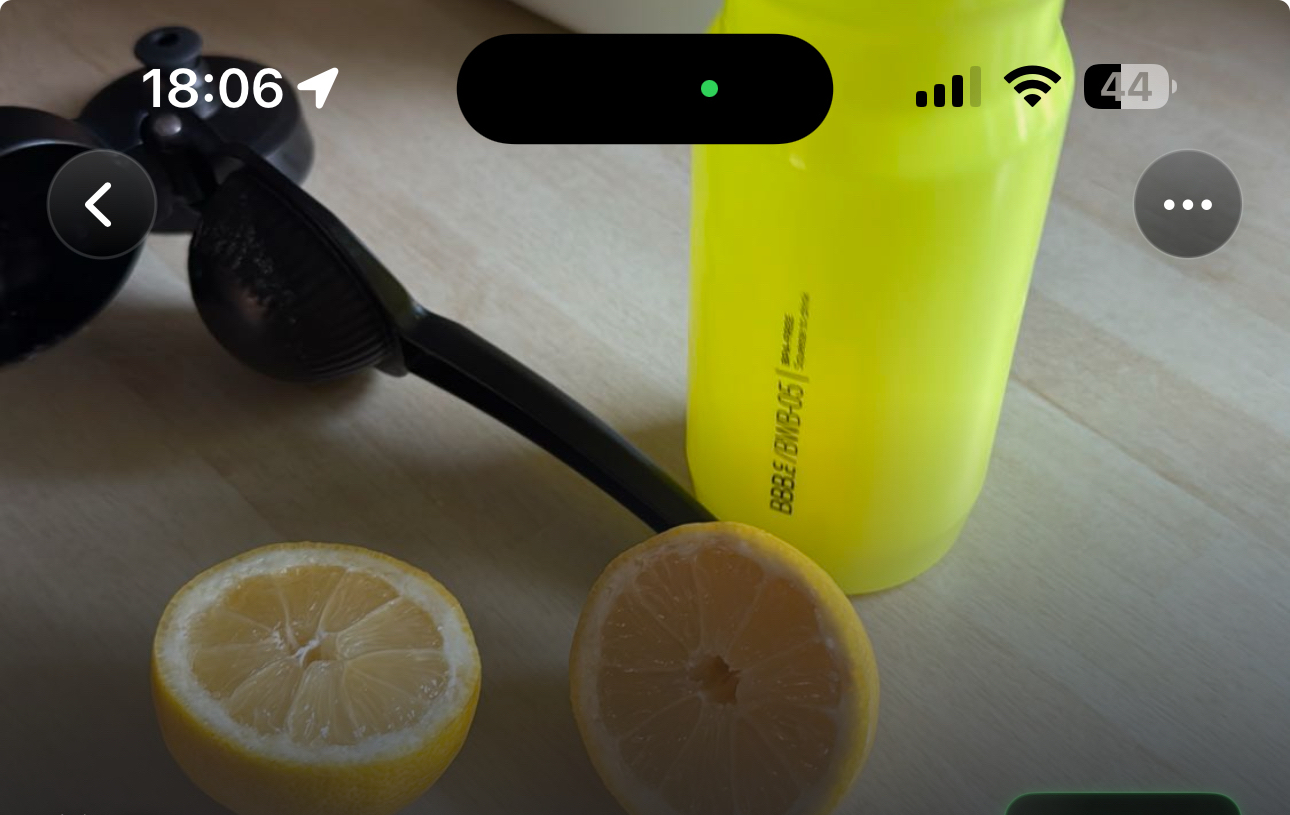 Zitronensaftgetränk