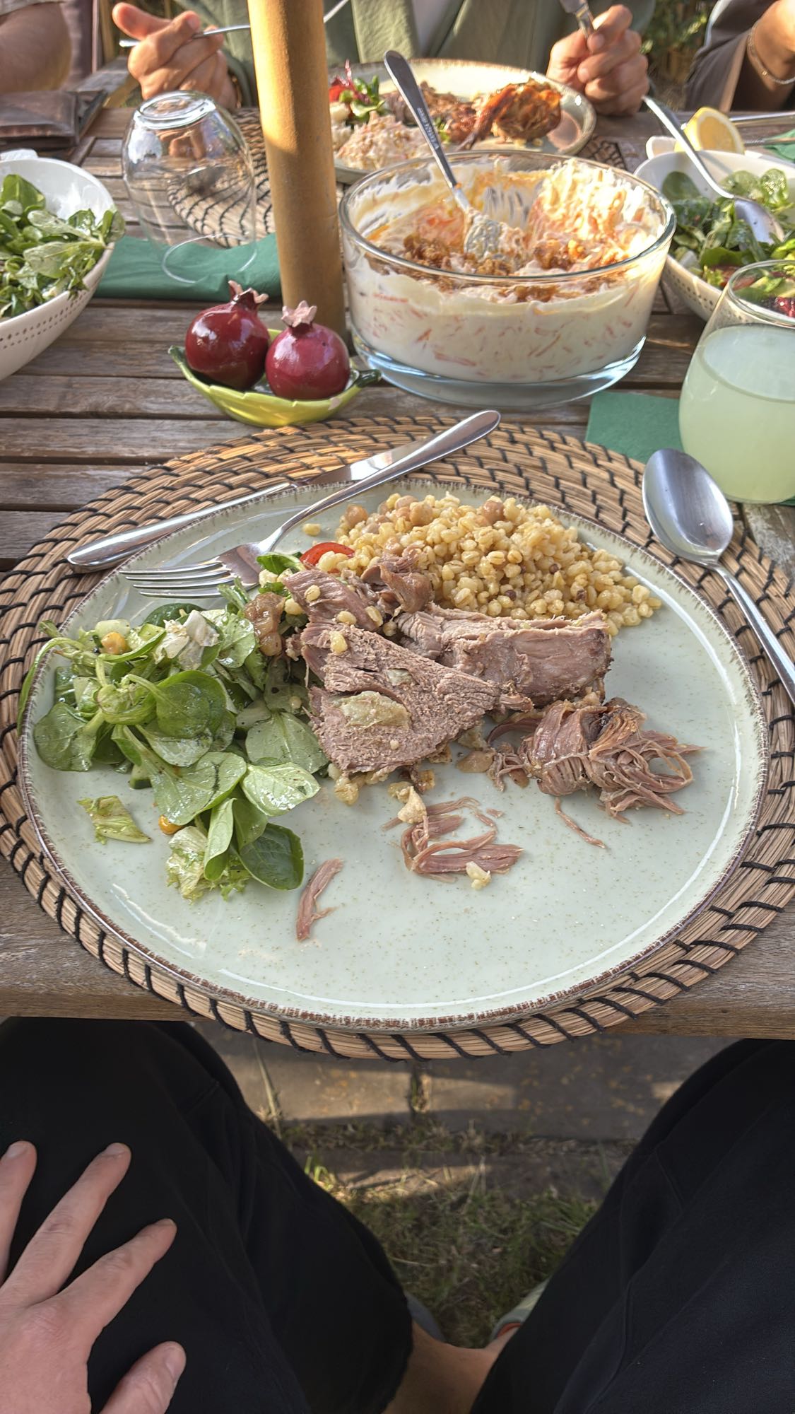 Lamsvlees met bulgur