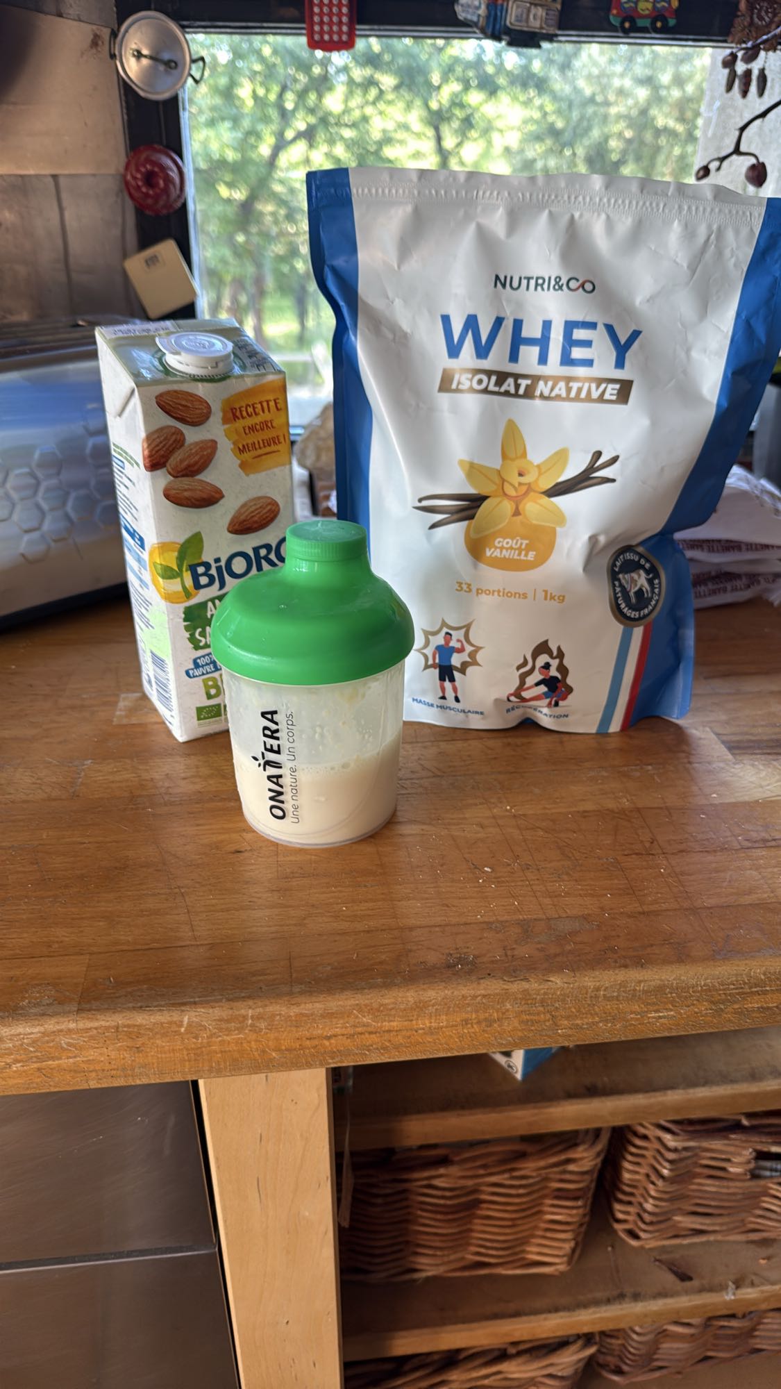 Shake protéiné vanille