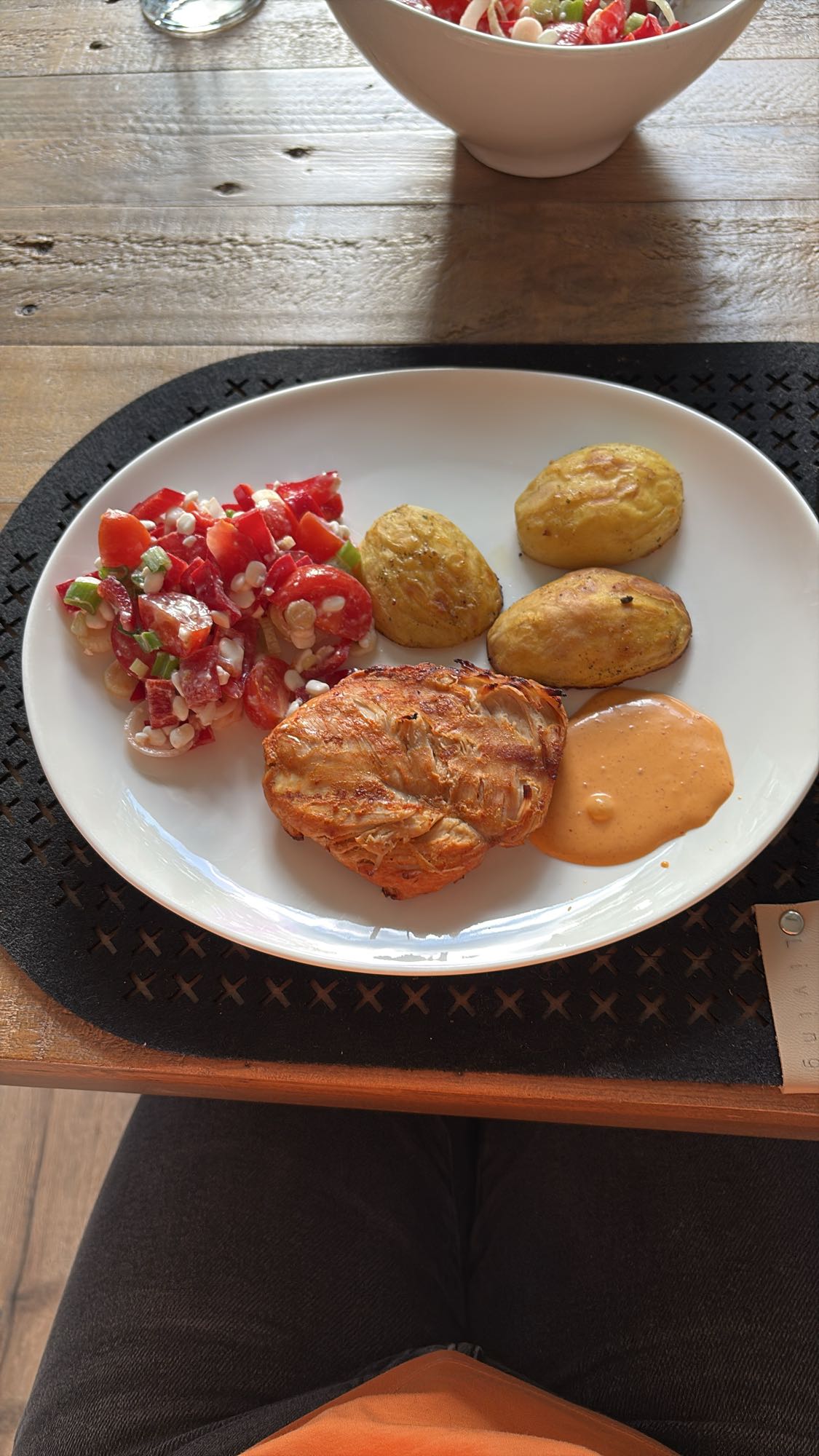 Kyckling med potatis