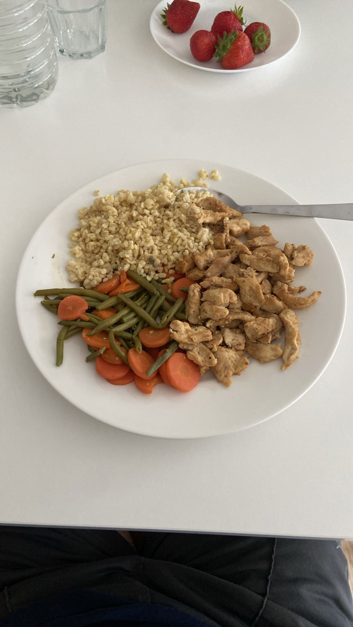 Chicken Veggie Bulgur Plate