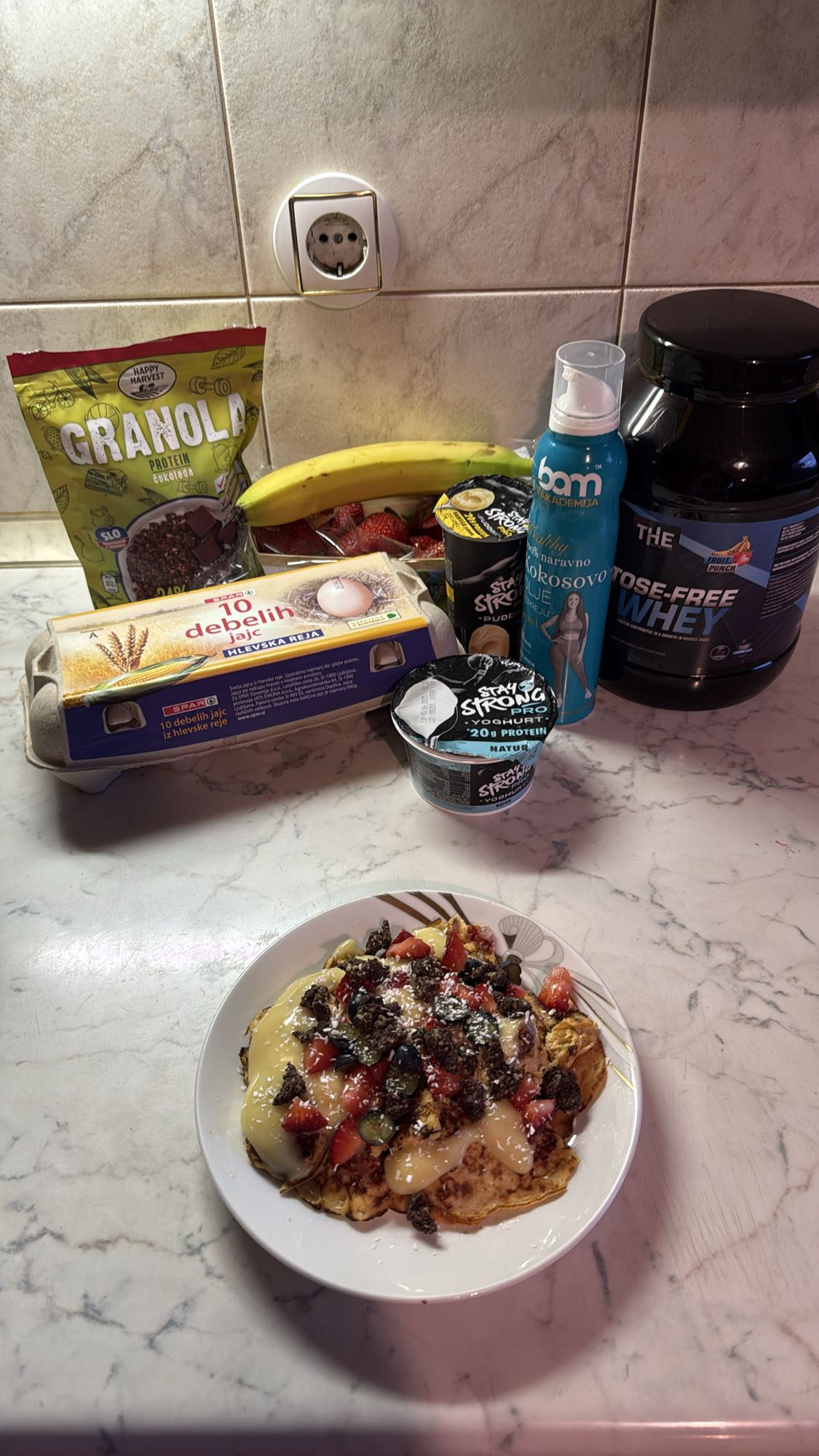 Protein Pancake Bowl