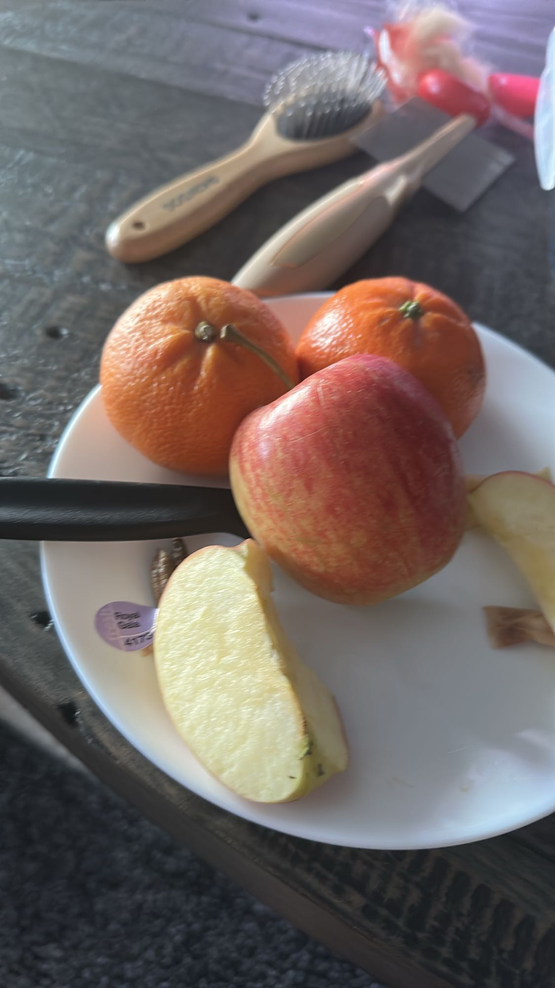 Fruktfat med äpple & clementin