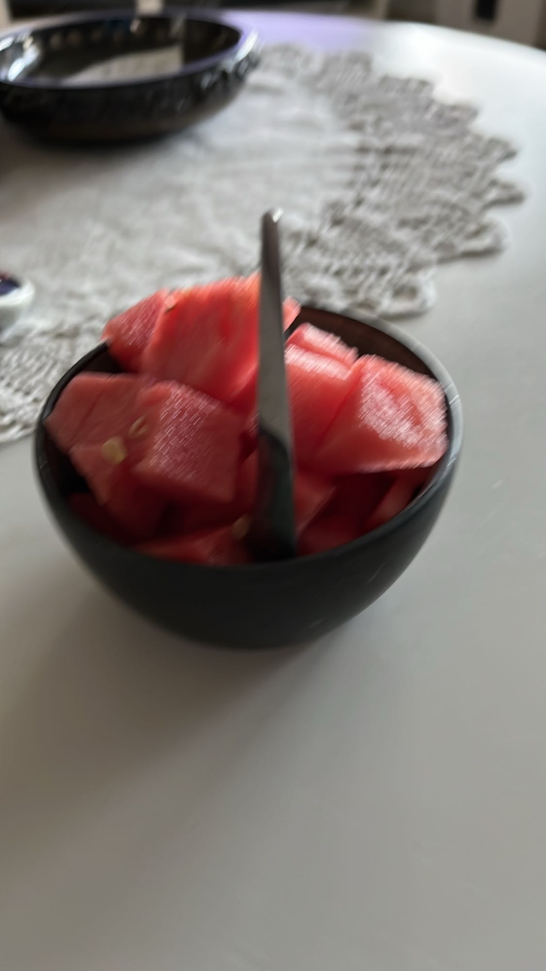 Vattenmelon i skål