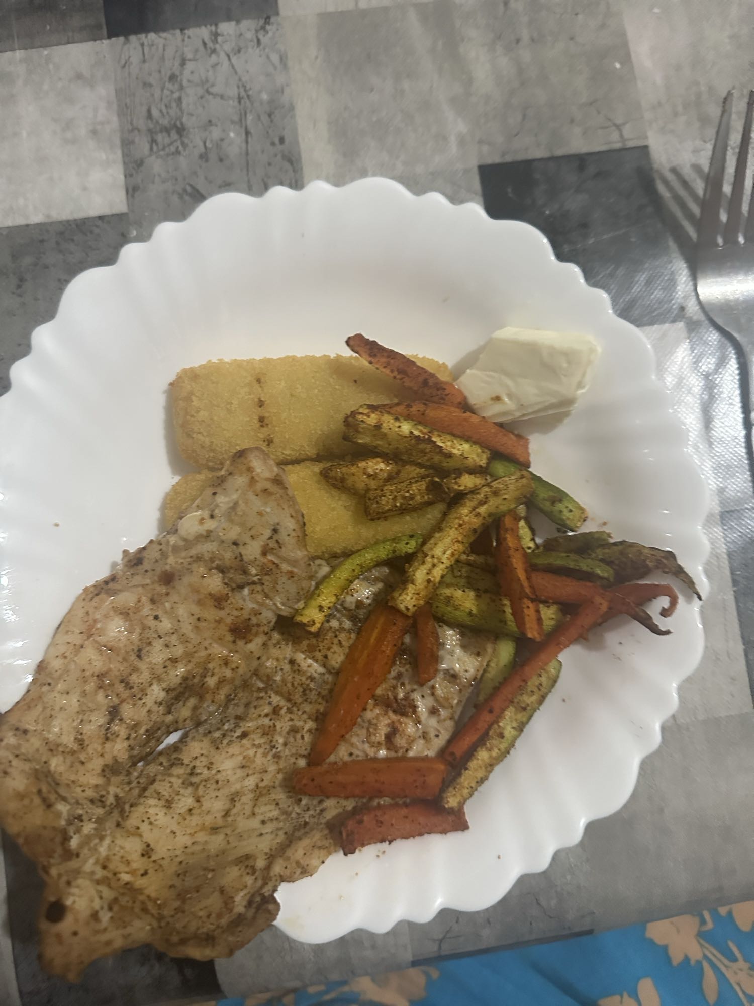 Grilled Chicken with Veggies