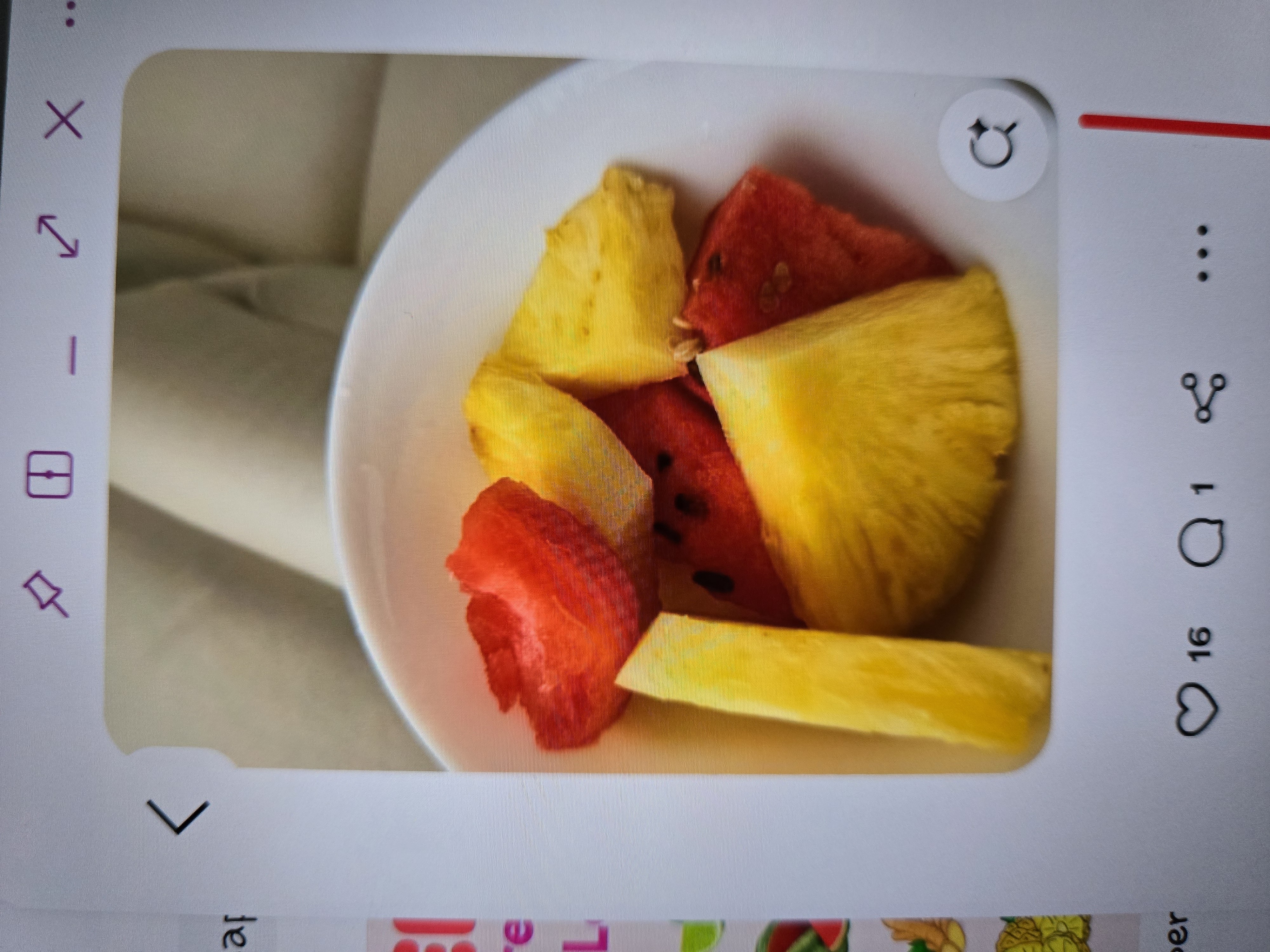 Pineapple Watermelon Bowl