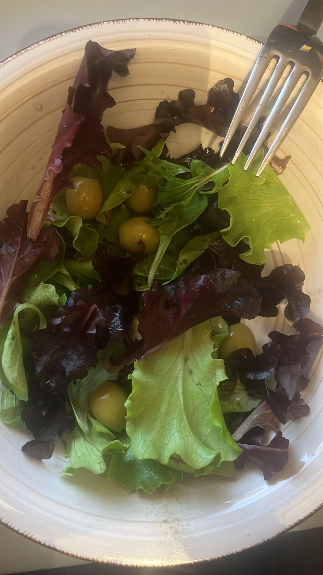 Ensalada verde simple