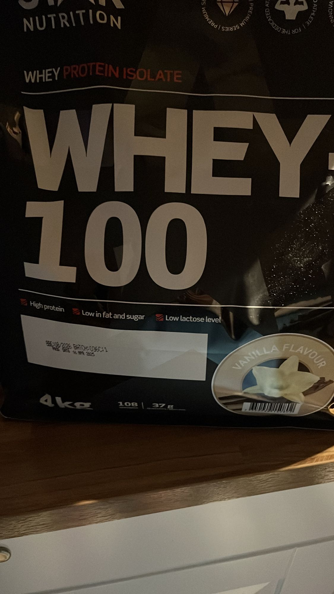 Whey 100 vanilj