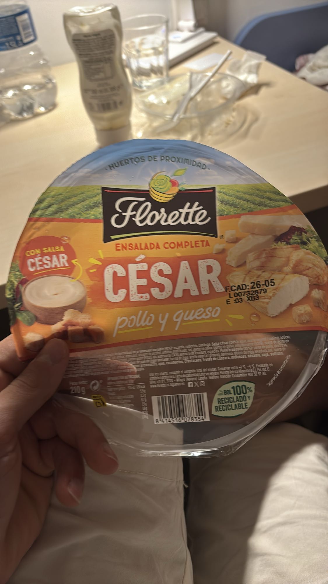 Ensalada César pollo