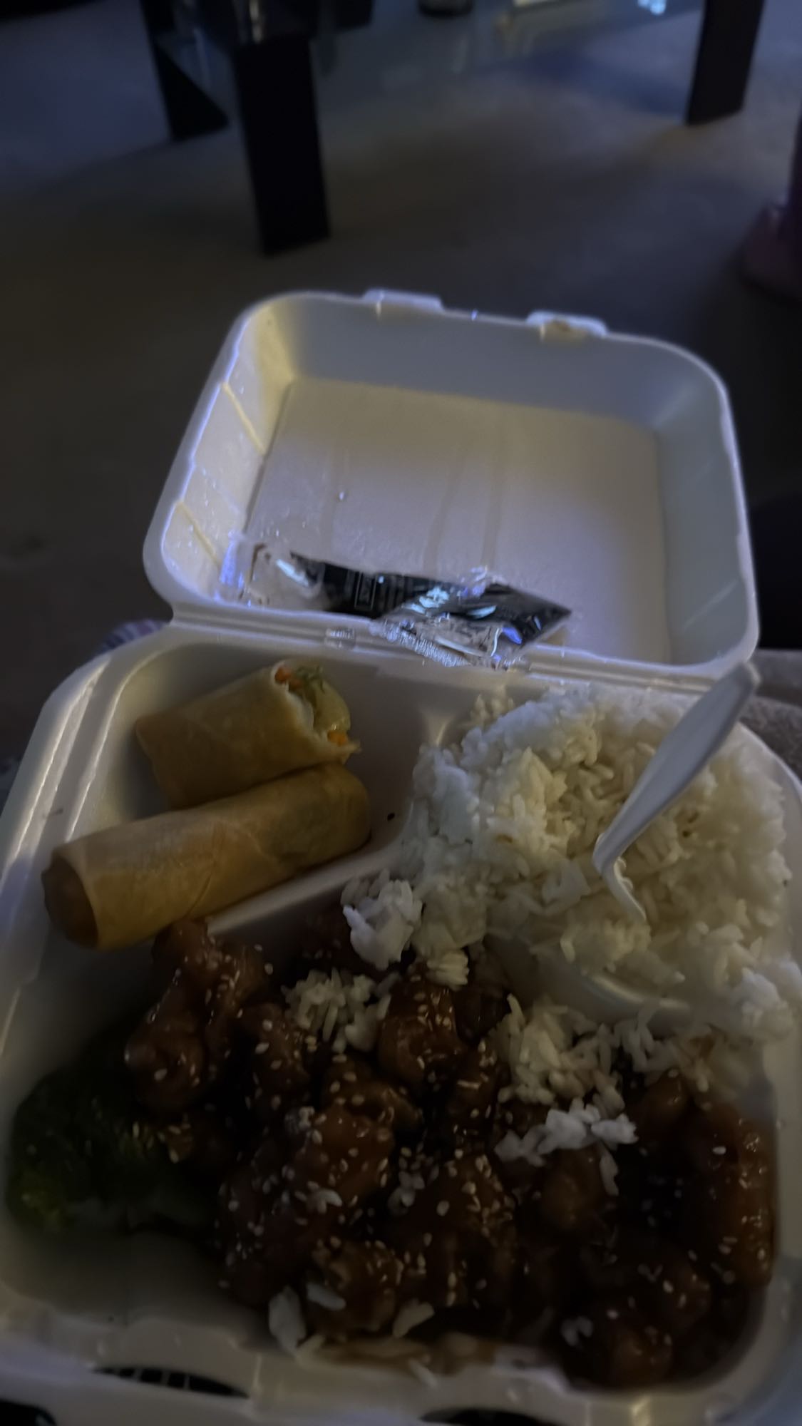 Sesame Chicken Combo