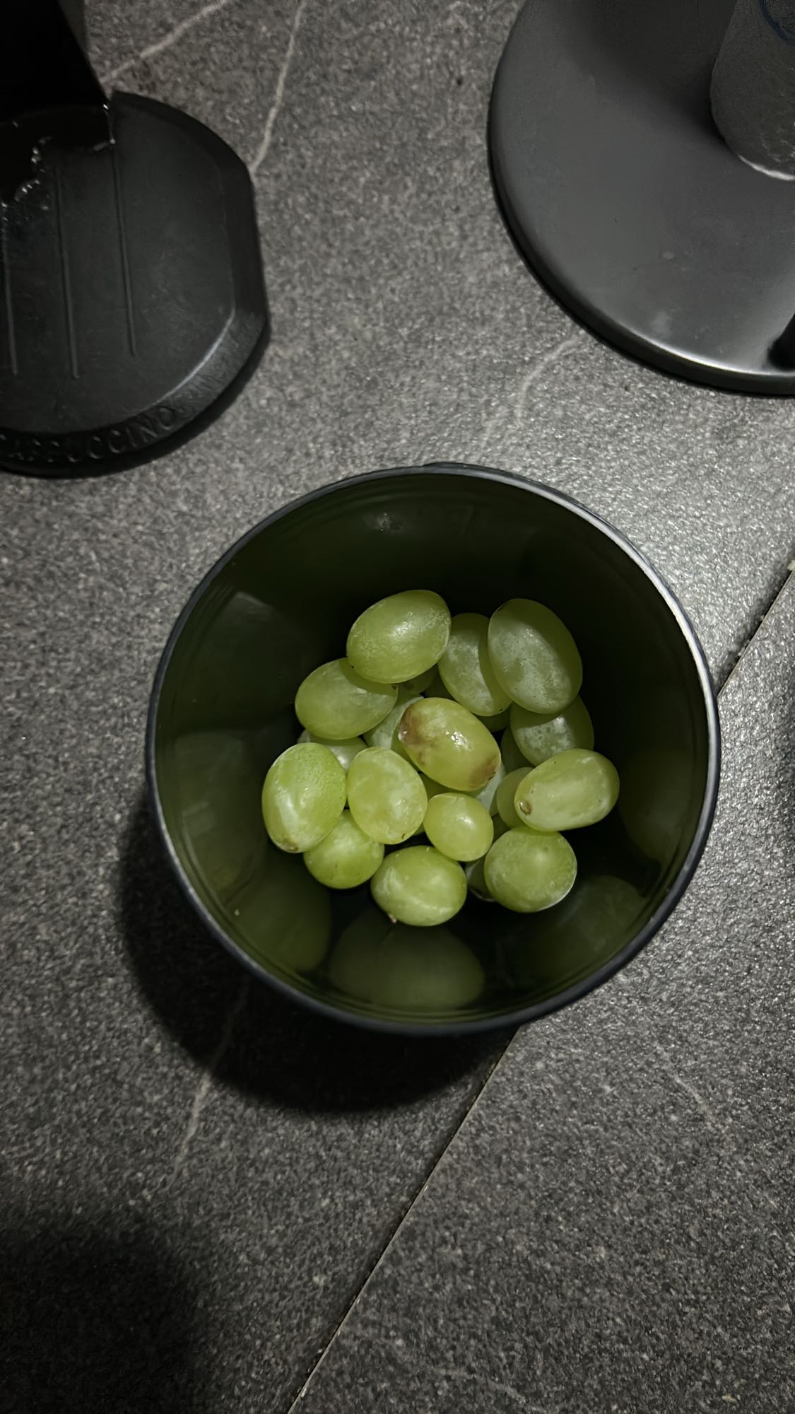 Grüne Trauben Snack