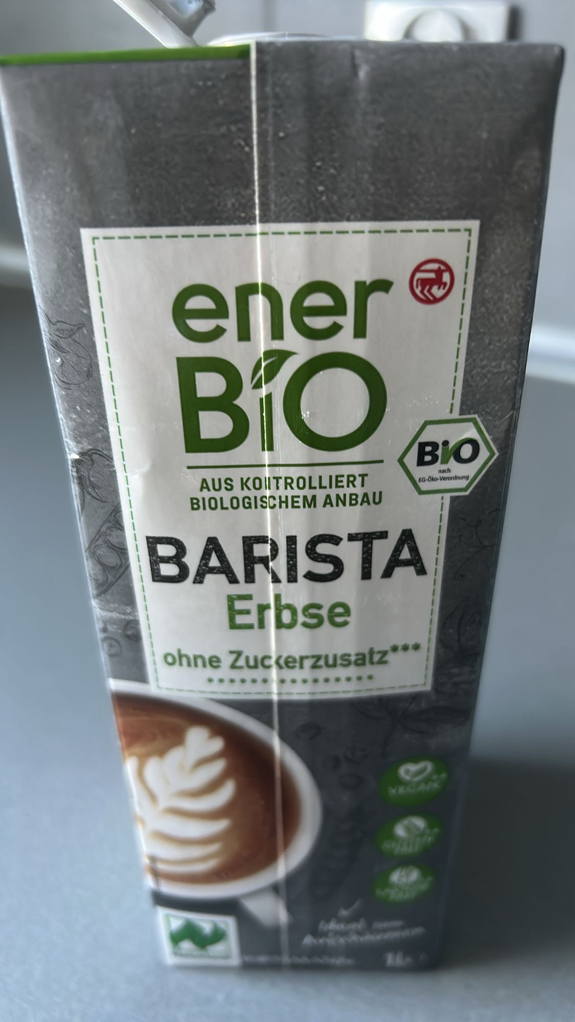 Napój barista z grochu