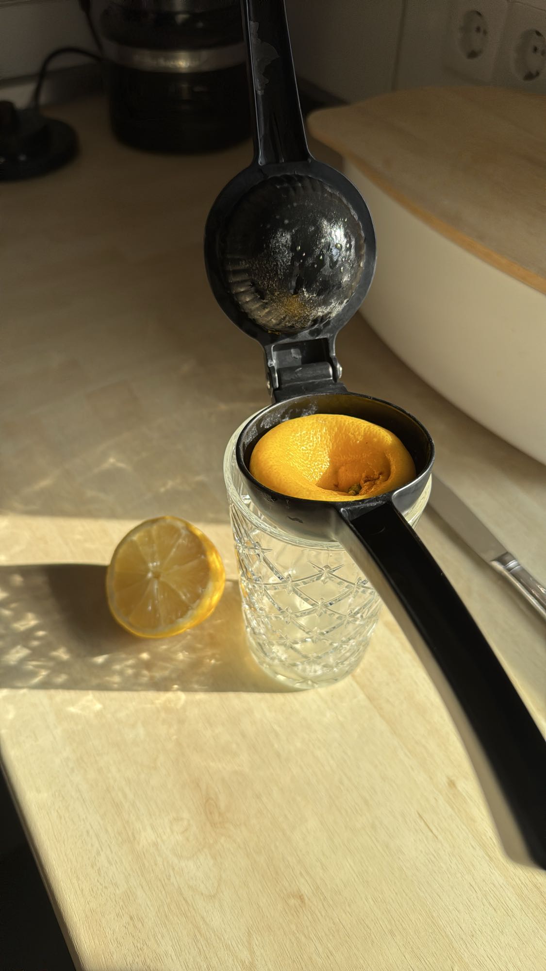 Zumo de limón fresco