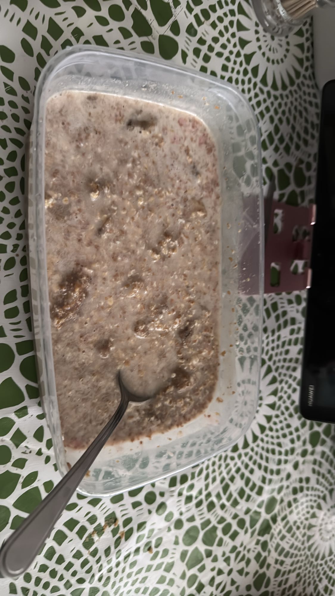 Havregrynsgröt med frukt