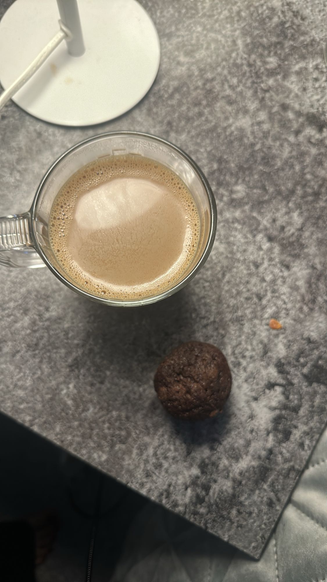 Kaffe och chokladmuffin
