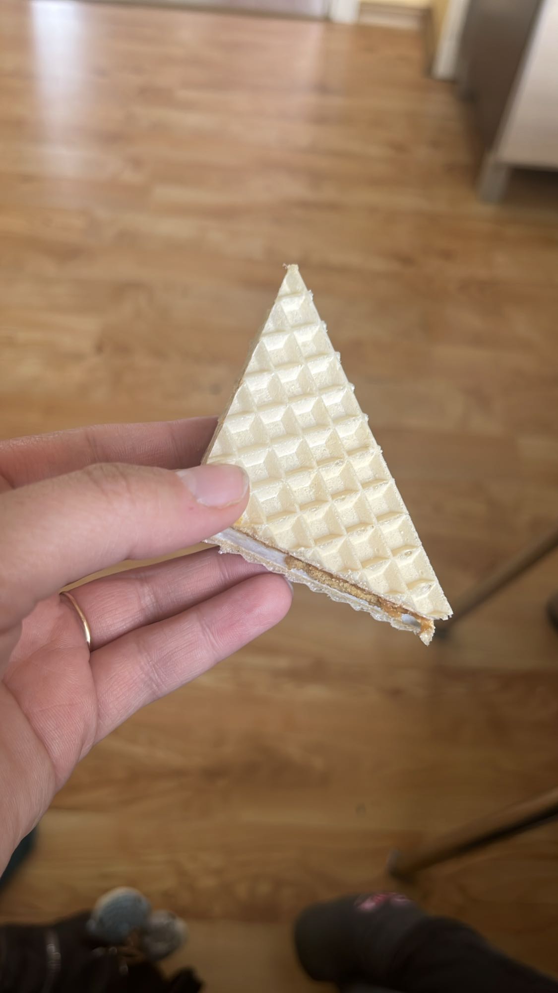 Wafelek z nadzieniem