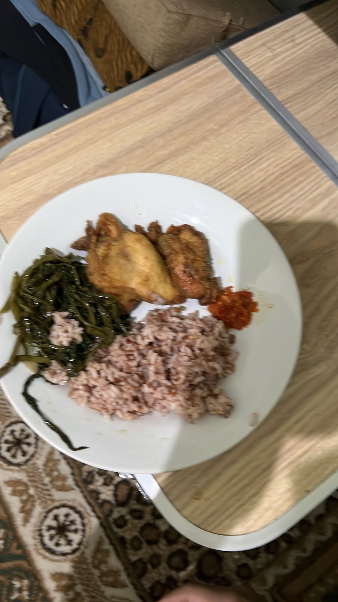 Rice, Chicken & Greens