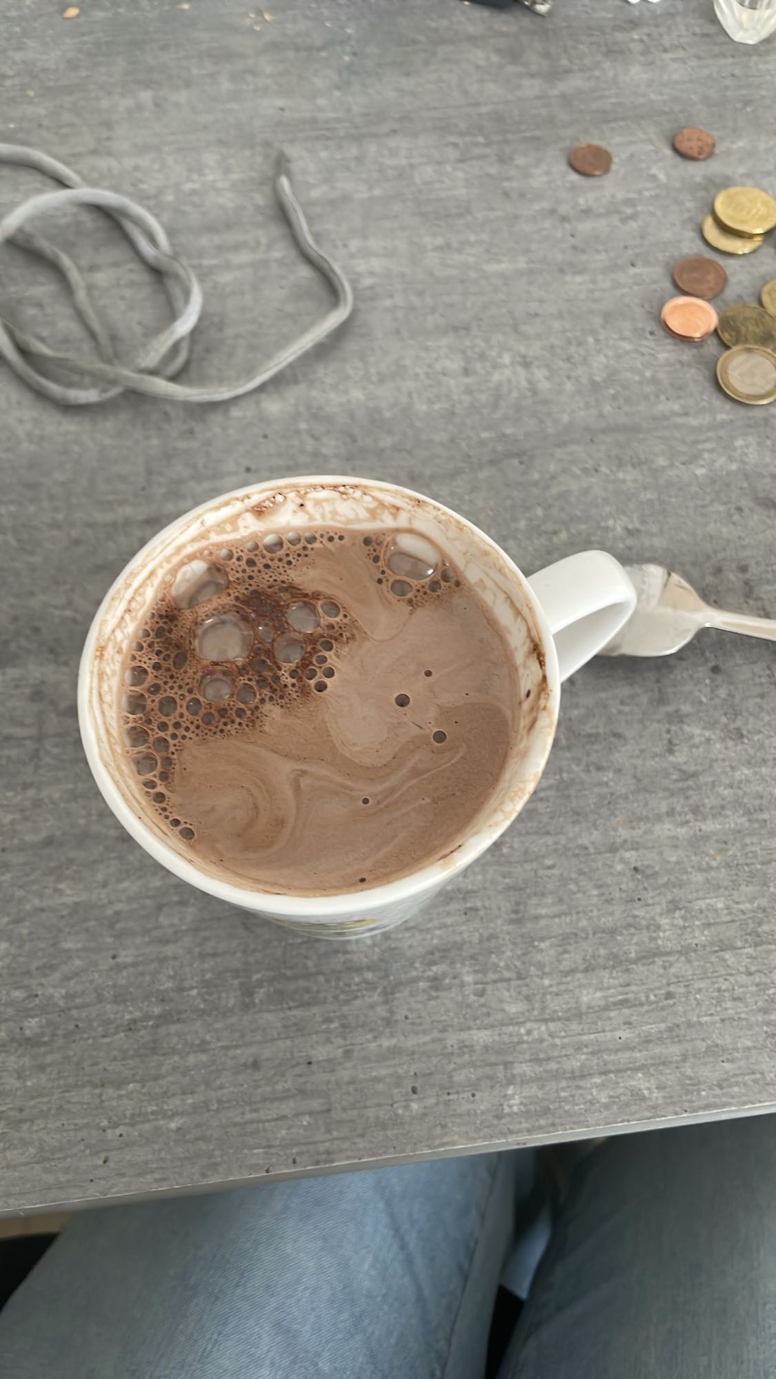 Tasse heiße Schokolade