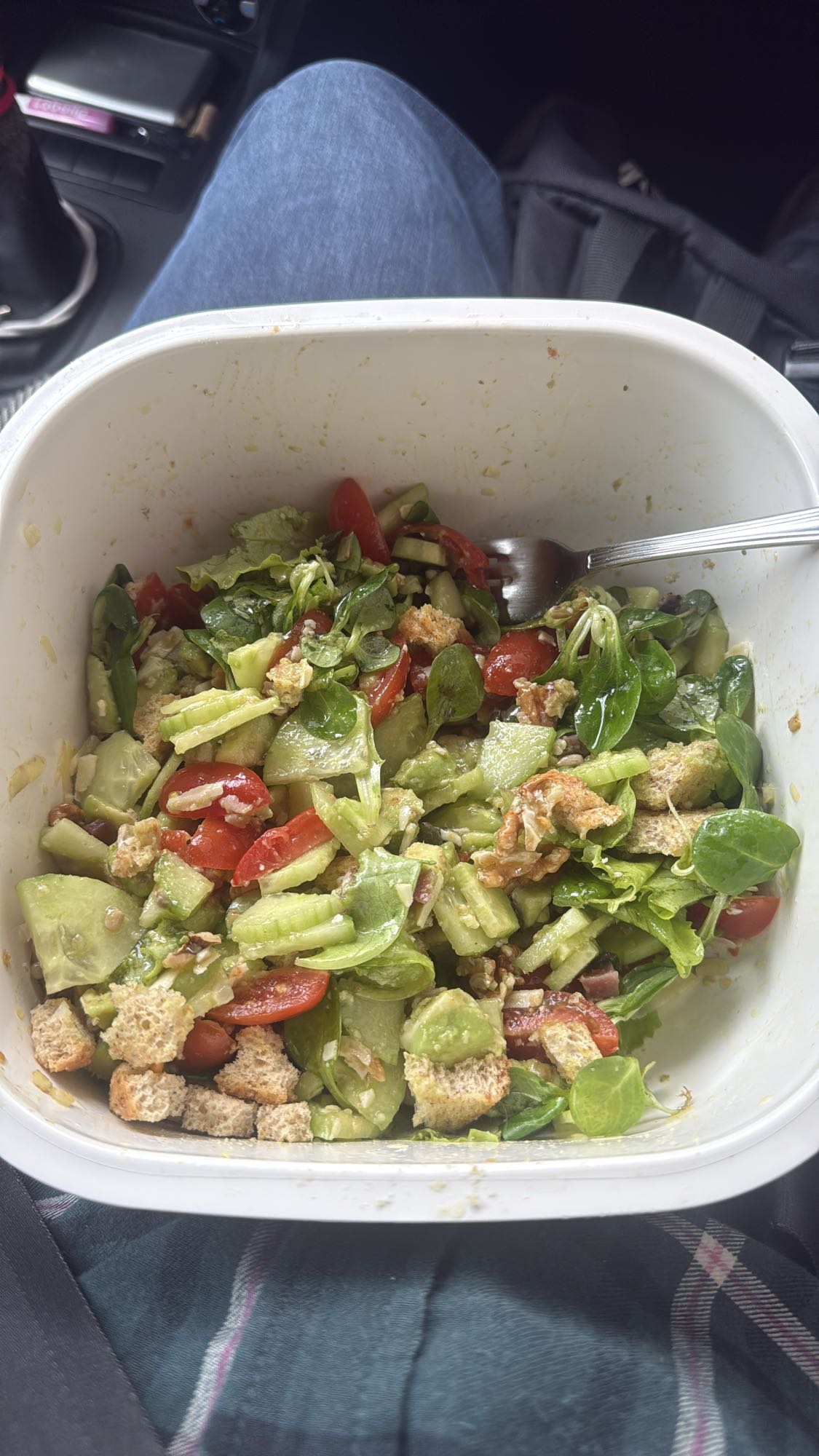 Salade croquante fraîche