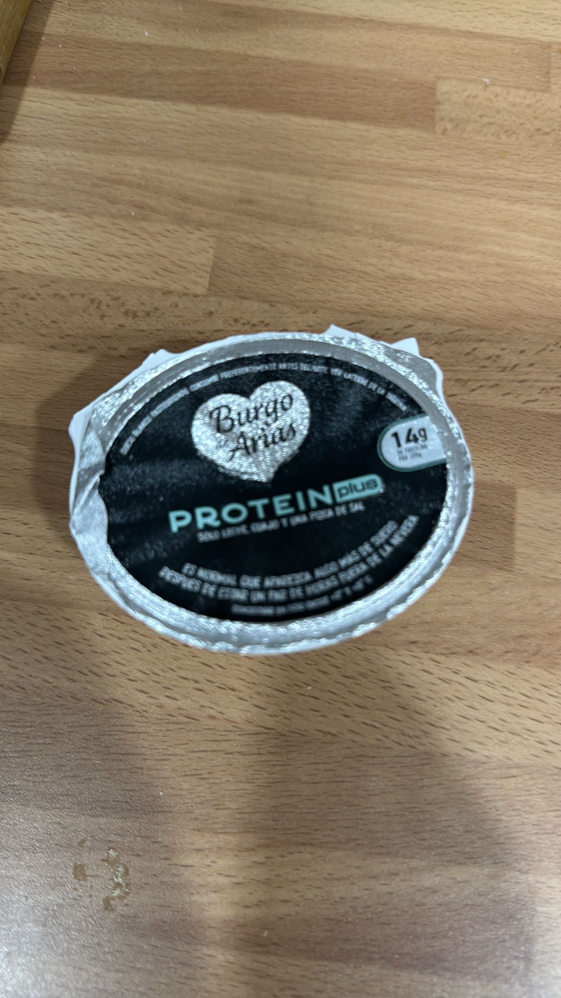 Queso proteico Burgo